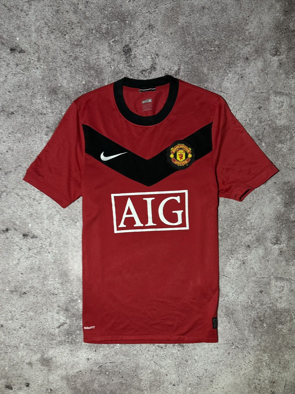Nike Manchester United 2009 Football tee Soccer Jersey T-shirt Size US S / EU 44-46 / 1 - 1 Thumbnail