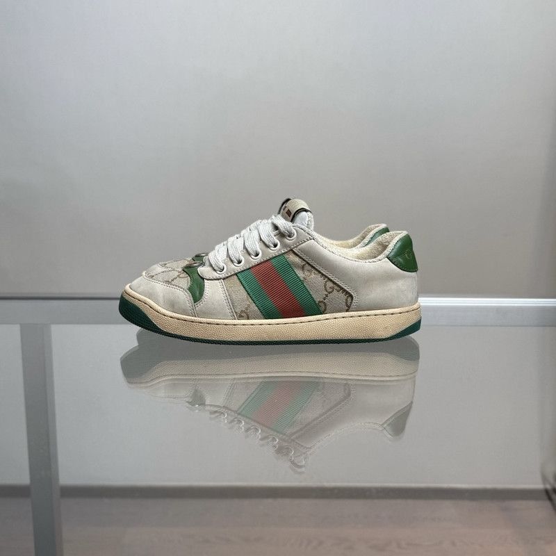 Gucci Gucci Low-Top Sneakers in Gray - Size US 10 / EU 43 - 7 Thumbnail