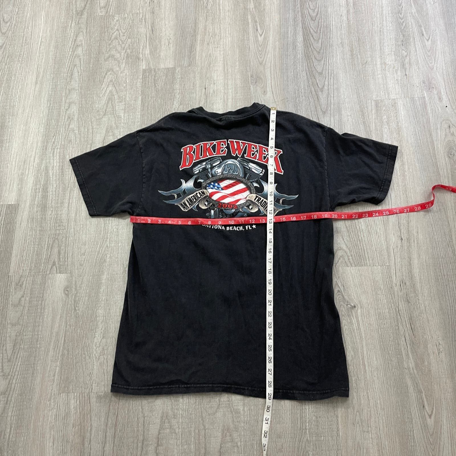 Vintage VINTAGE y2k Bike Week September 11 Memorial Biker Shirt Size US L / EU 52-54 / 3 - 6 Thumbnail