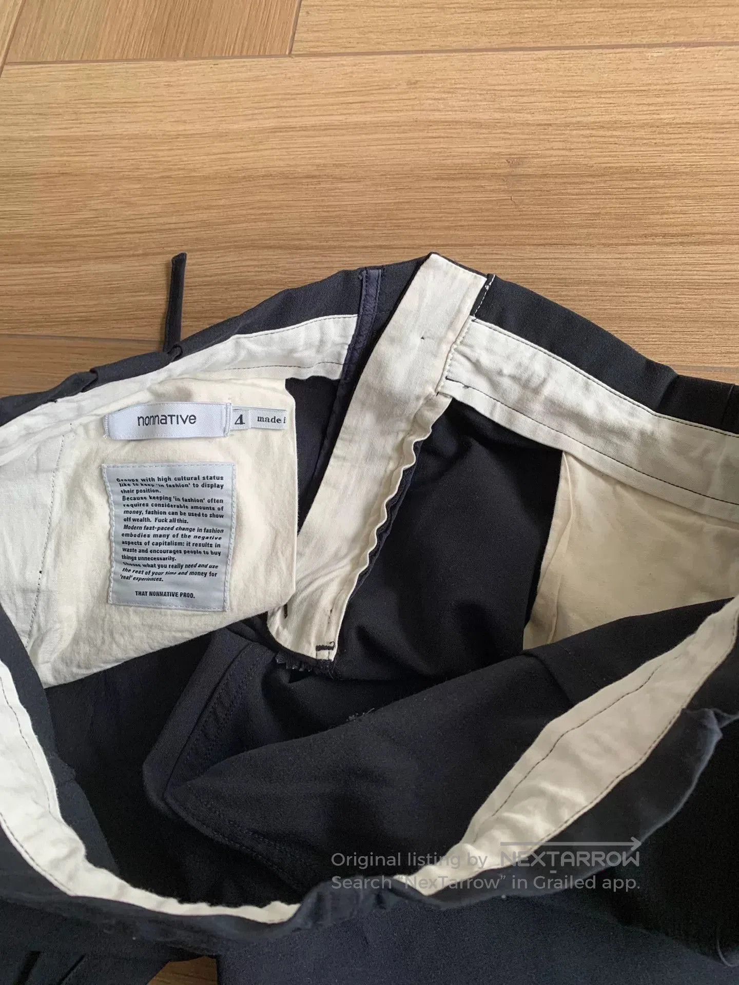 Nonnative NONNATIVE DWELLER EASY SHORTS POLY WEATHER. Size US 34 / EU 50 - 4 Thumbnail