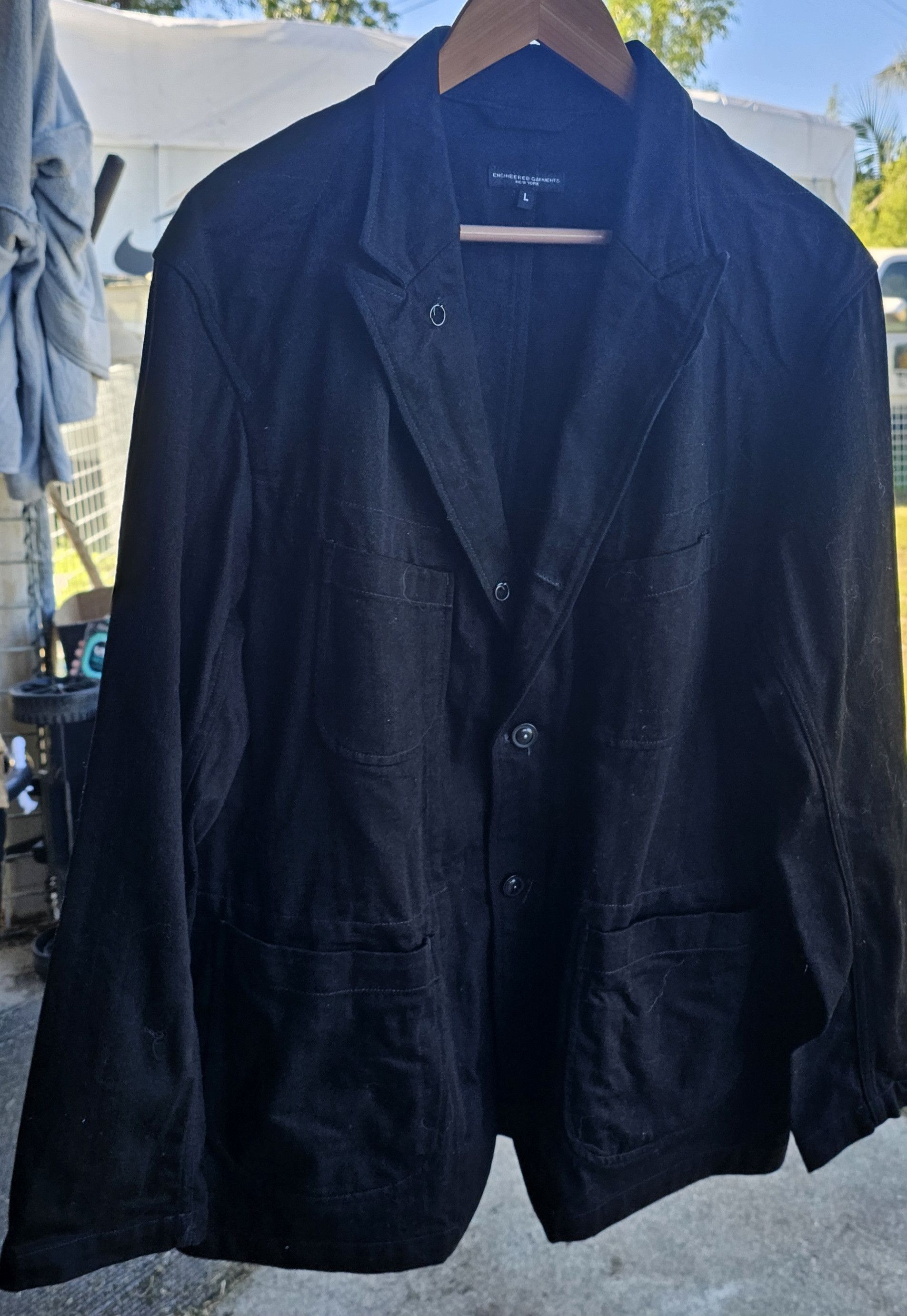 Engineered Garments Engineered Garments Bedford jacket bull denim L Size US L / EU 52-54 / 3 - 4 Thumbnail