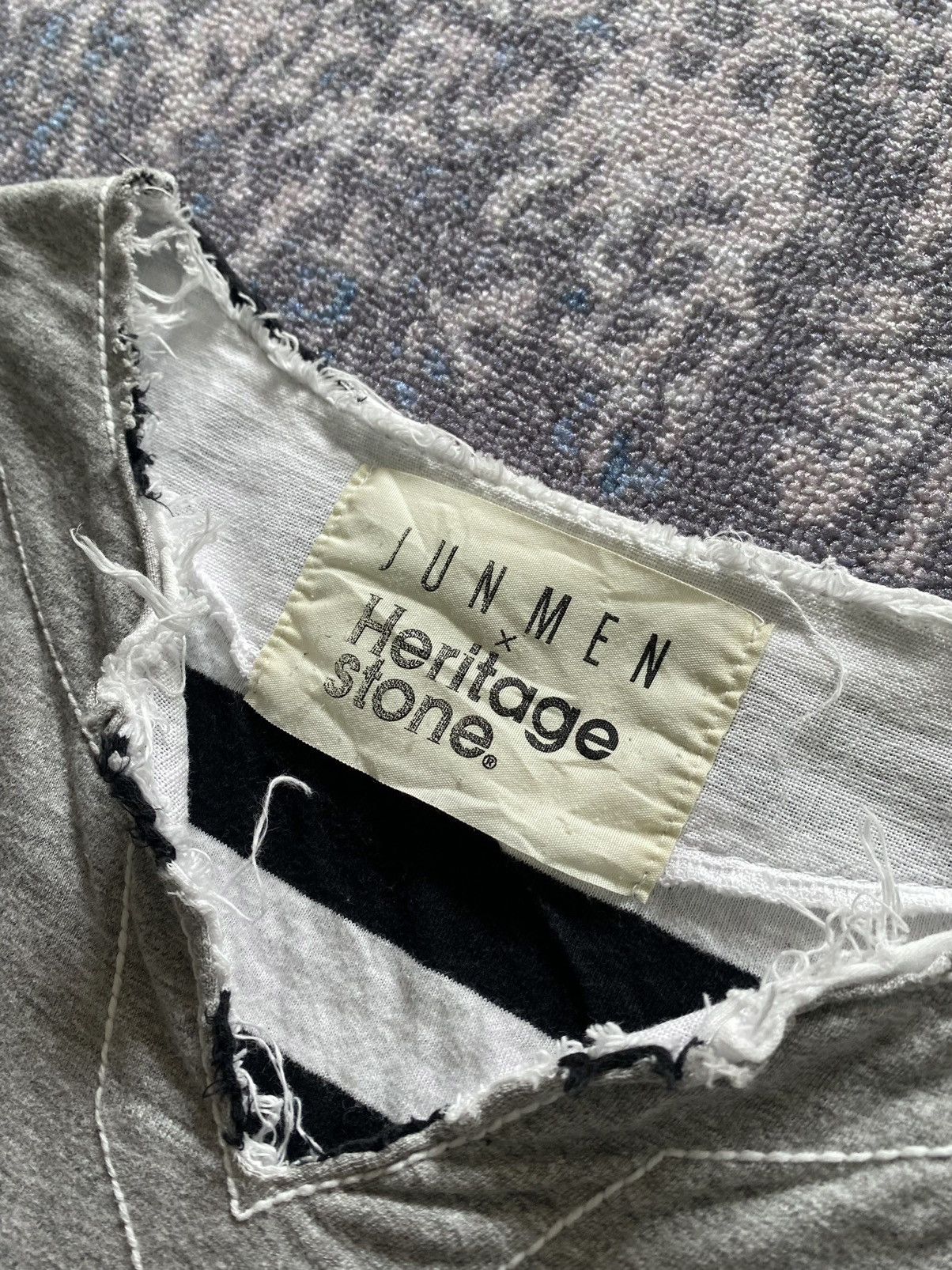 If Six Was Nine × Japanese Brand × Le Grande Bleu (L.G.B.) Y2K Japanes Jun Men x Heritage Stone Double Layer Ifsix styl Size US M / EU 48-50 / 2 - 3 Thumbnail