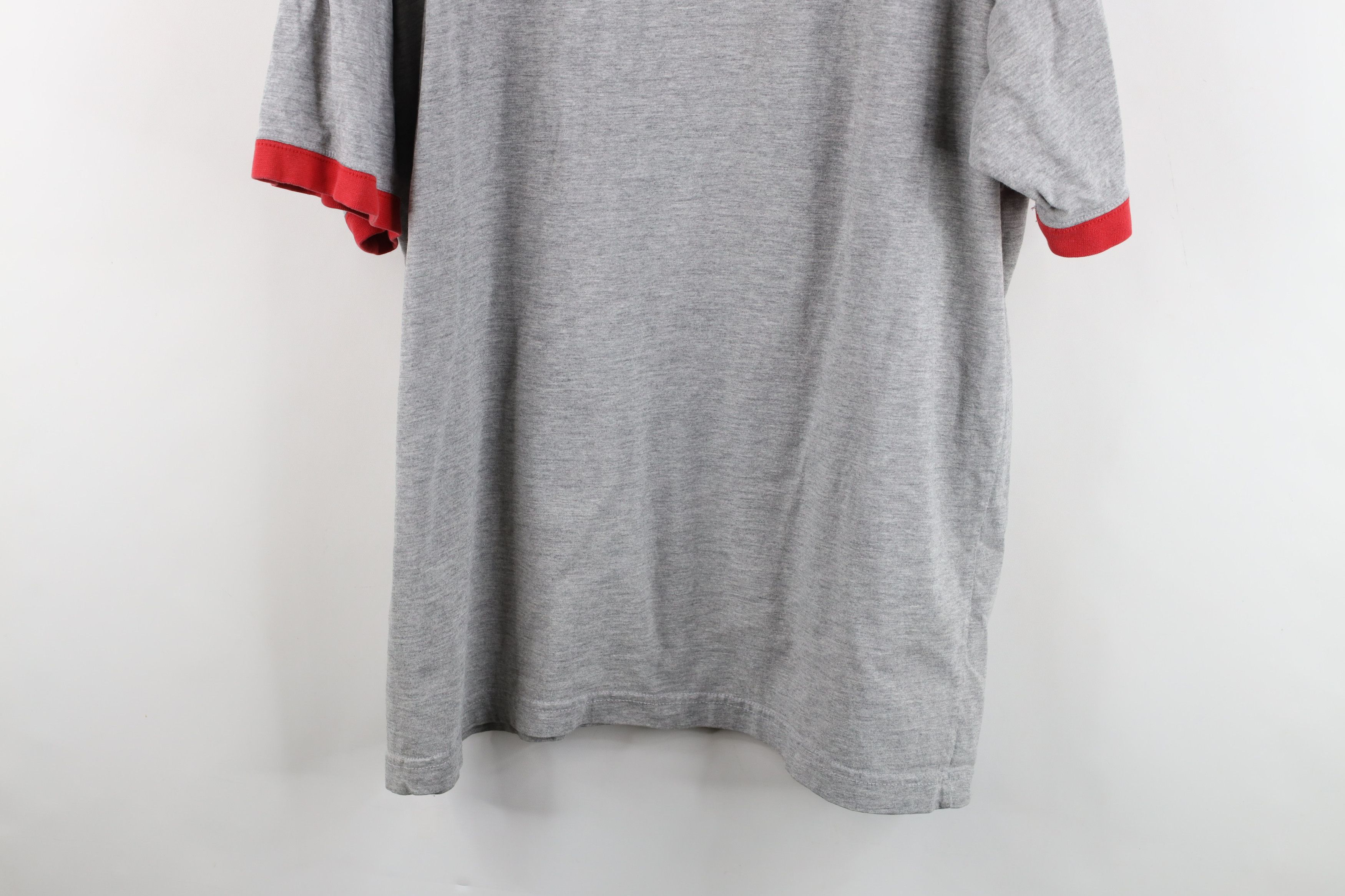 Vintage Vintage 90s Y2K Ohio State University Ringer T-Shirt Gray Size US XL / EU 56 / 4 - 14 Thumbnail