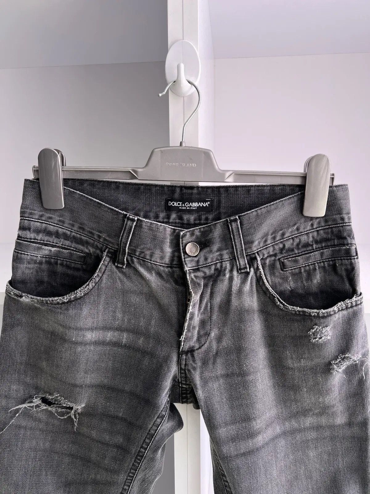 Designer × Dolce & Gabbana × Vintage Vintage Dolce Gabbana Black Archival Y2K pants Size US 32 / EU 48 - 9 Thumbnail