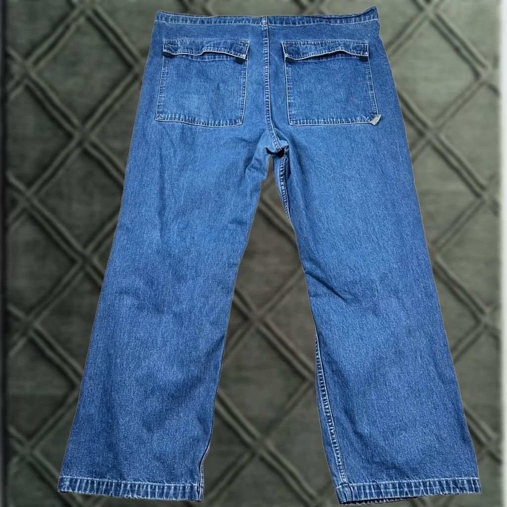Levi's VINTAGE Levi's Silvertab Jeans Mens XLx34 Jeans 90s Grunge Wide-Leg Blue Denim Cotton Regular Mens XLx34 Size US 36 / EU 52 - 1 Thumbnail