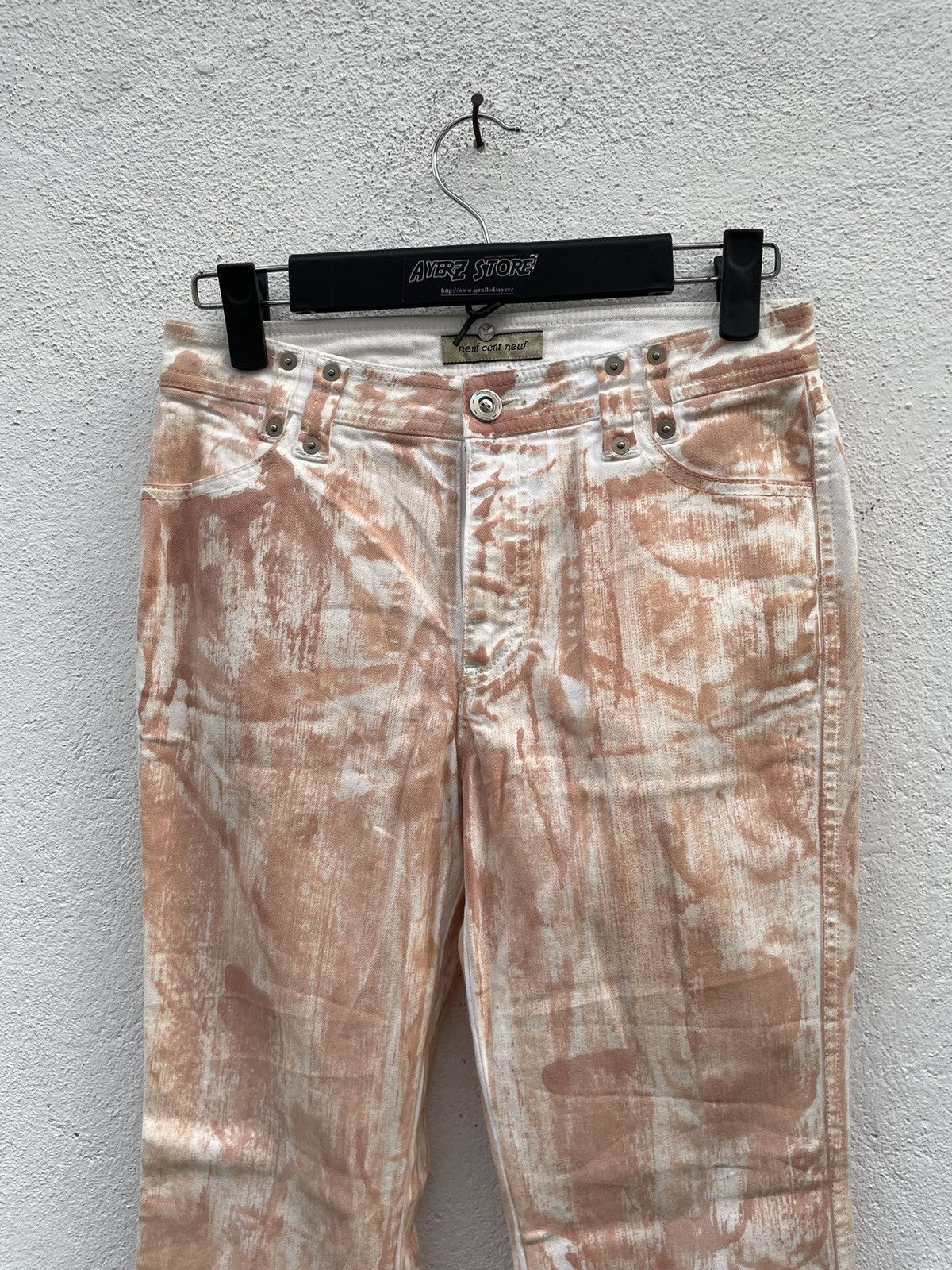 If Six Was Nine × Japanese Brand Japan Brand Nuef Cent Nuef Flare Jeans Size 26" / US 2 / IT 38 - 2 Thumbnail