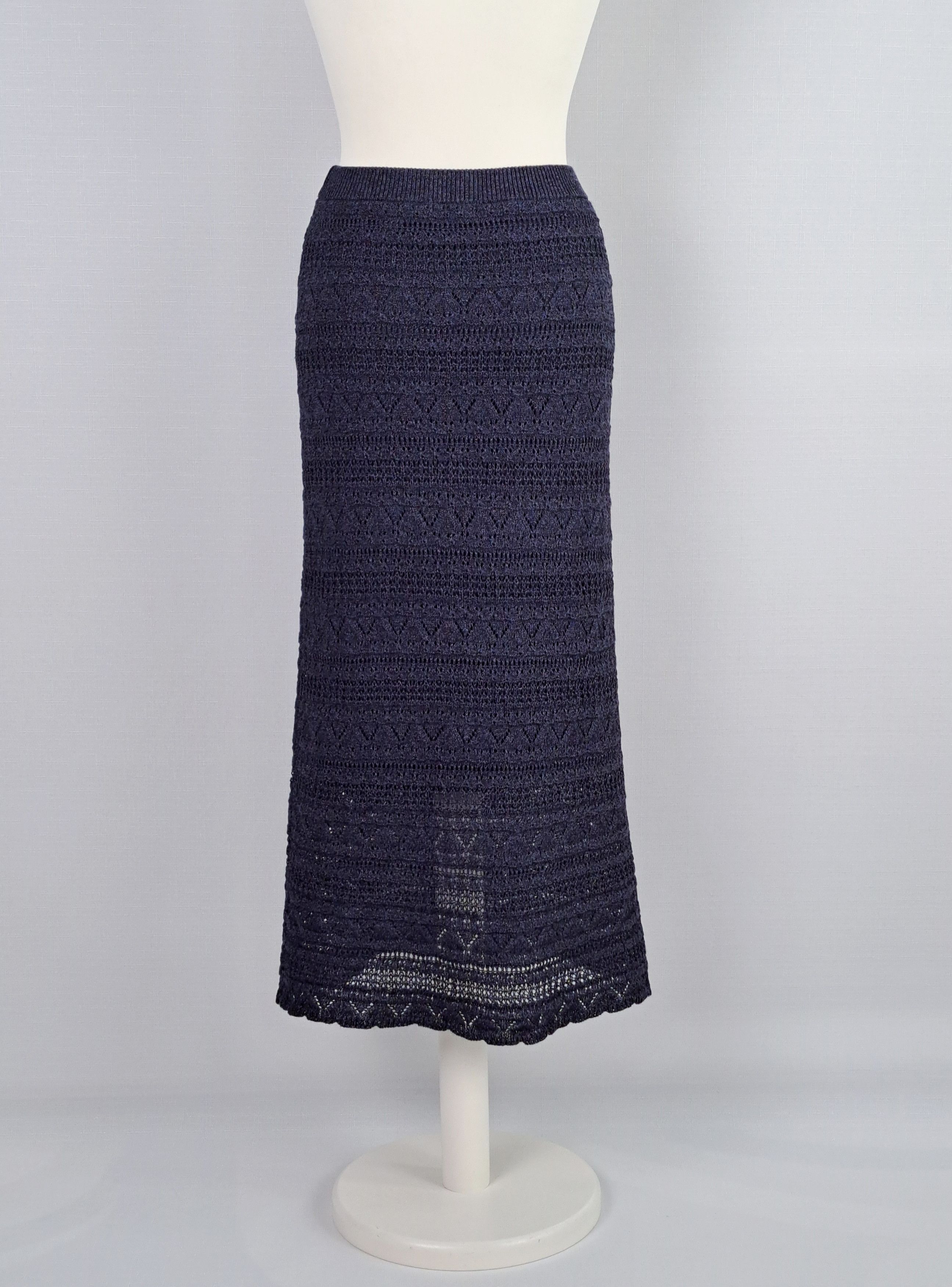 Issey Miyake × Japanese Brand PLST by Issey Miyake lace paper skirt. Size S Size 28" / US 6 / IT 42 - 3 Thumbnail