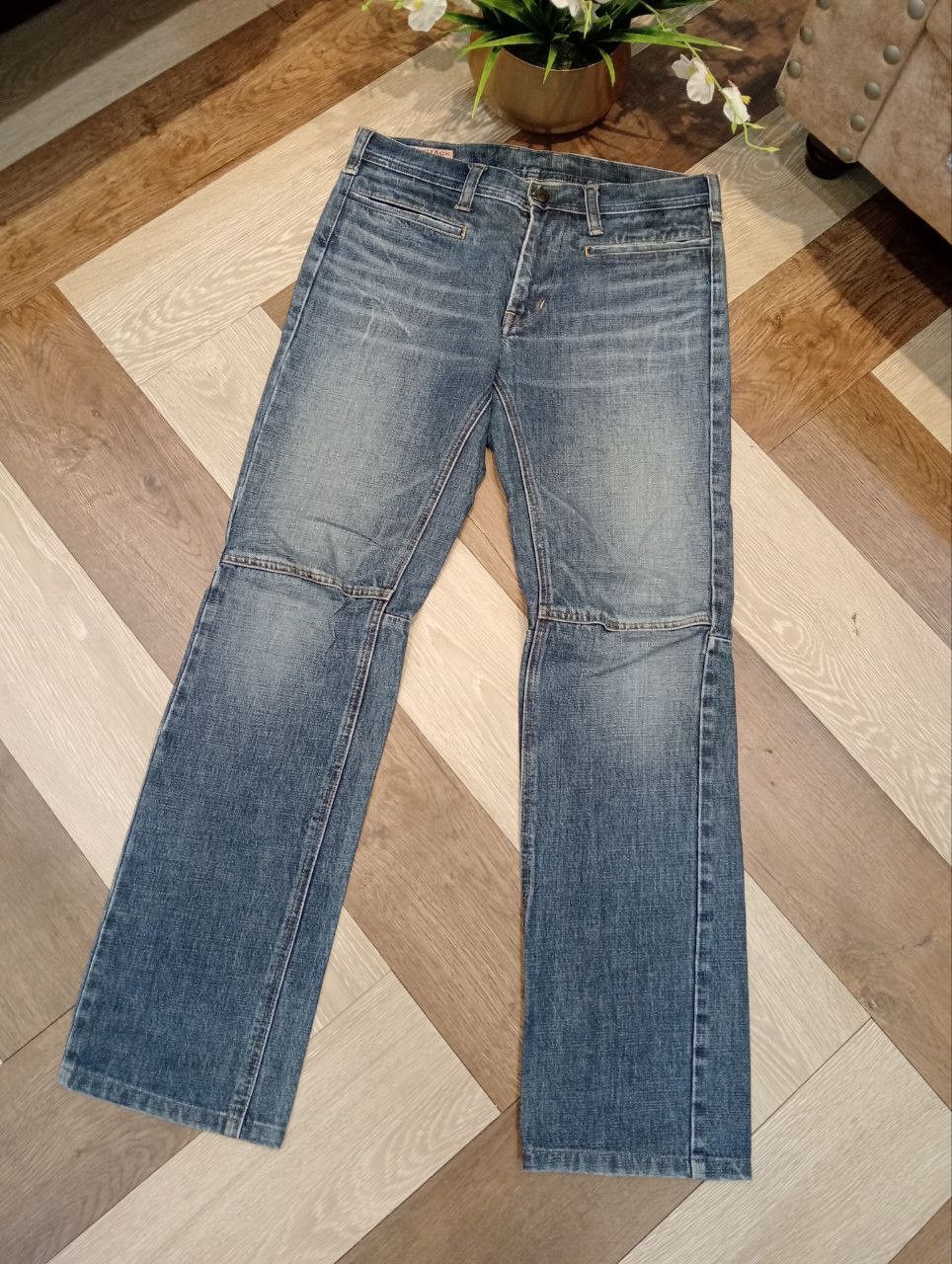 Japanese Brand JAPANESE BARTACK'S 4 POCKET DENIM PANTS - SIZE M Size US 32 / EU 48 - 3 Thumbnail
