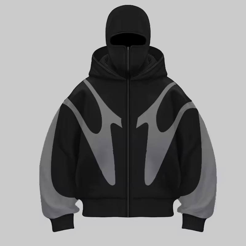 Japanese Brand × Vintage zip hoodie with unique design Size US L / EU 52-54 / 3 - 1 Thumbnail