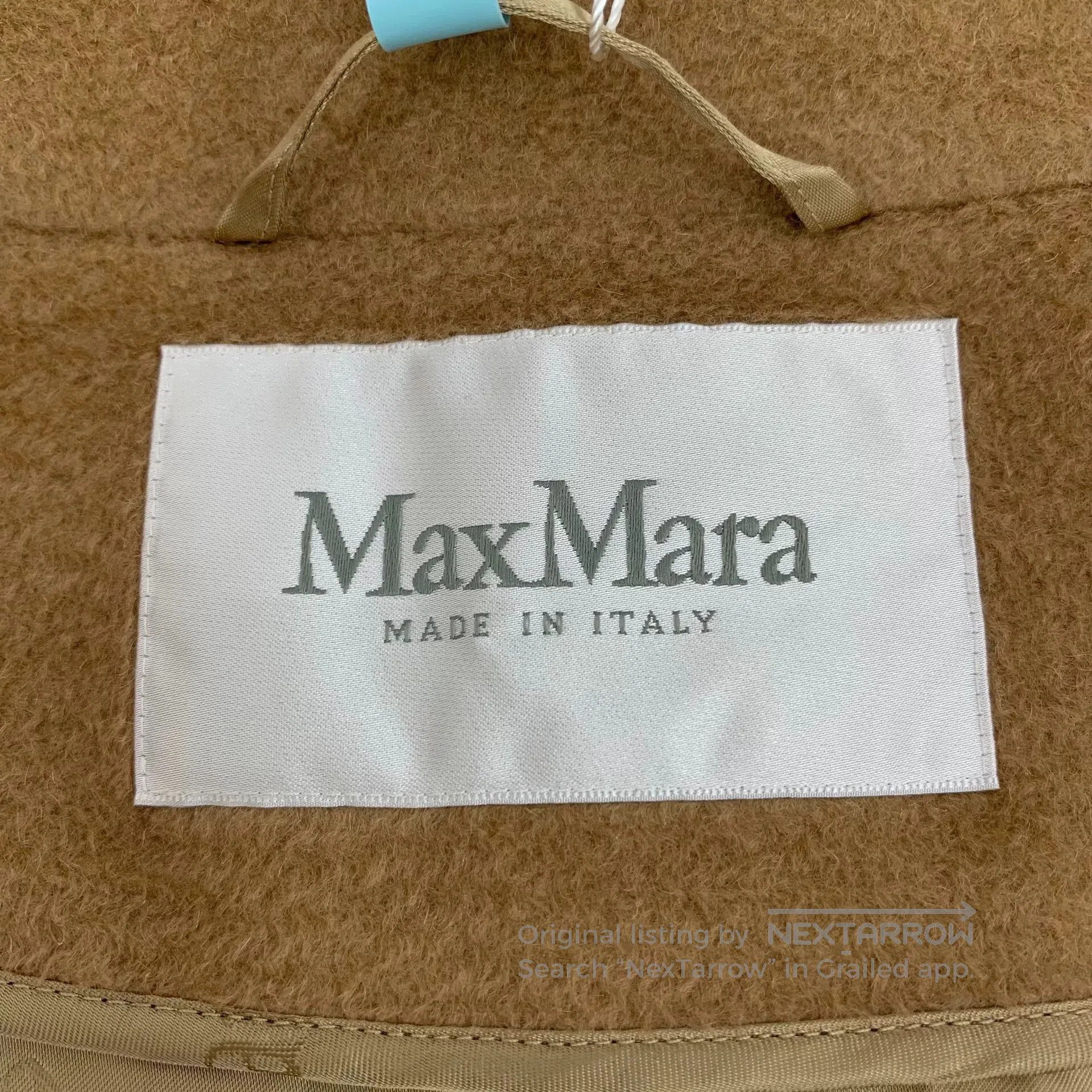 Other maxmara camel wool long coat with belt. Size US L / EU 52-54 / 3 - 6 Thumbnail