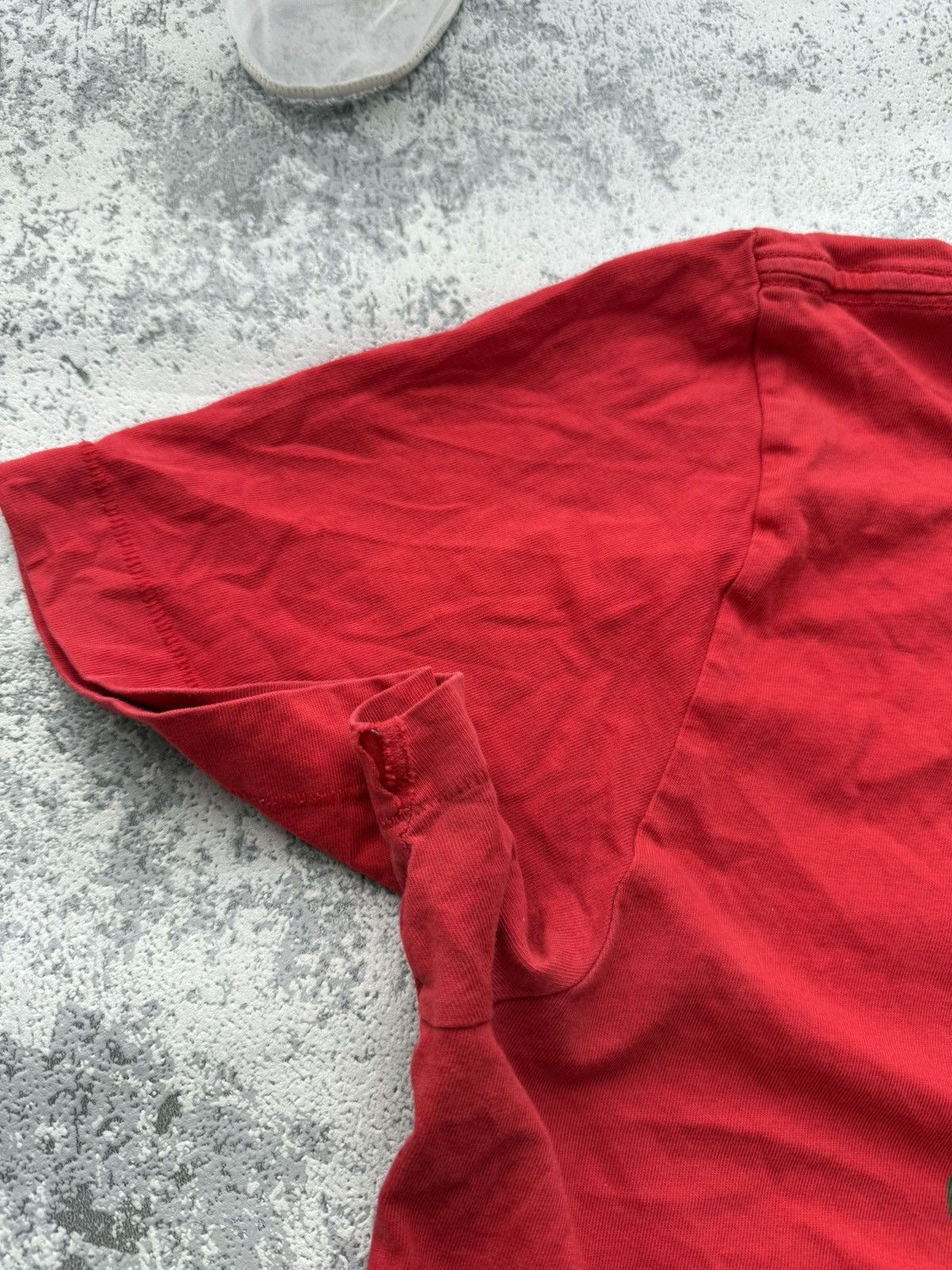 Evisu × Japanese Brand Evisu Vintage Logo Red T-Shirt Size US XXL / EU 58 / 5 - 14 Thumbnail