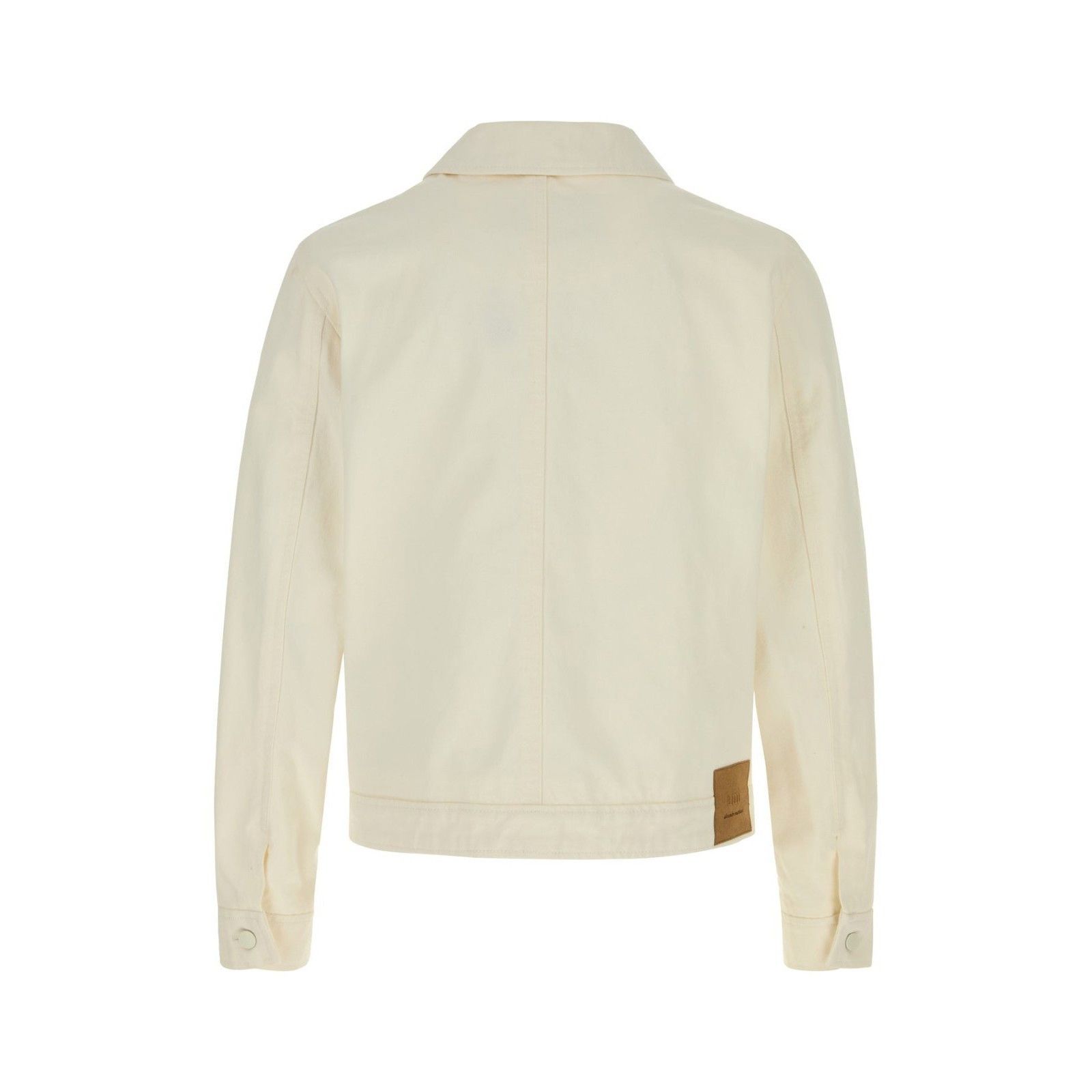 AMI AMI Ivory Denim Jacket New & Authentic (Men's size:L;) Size US L / EU 52-54 / 3 - 2 Thumbnail