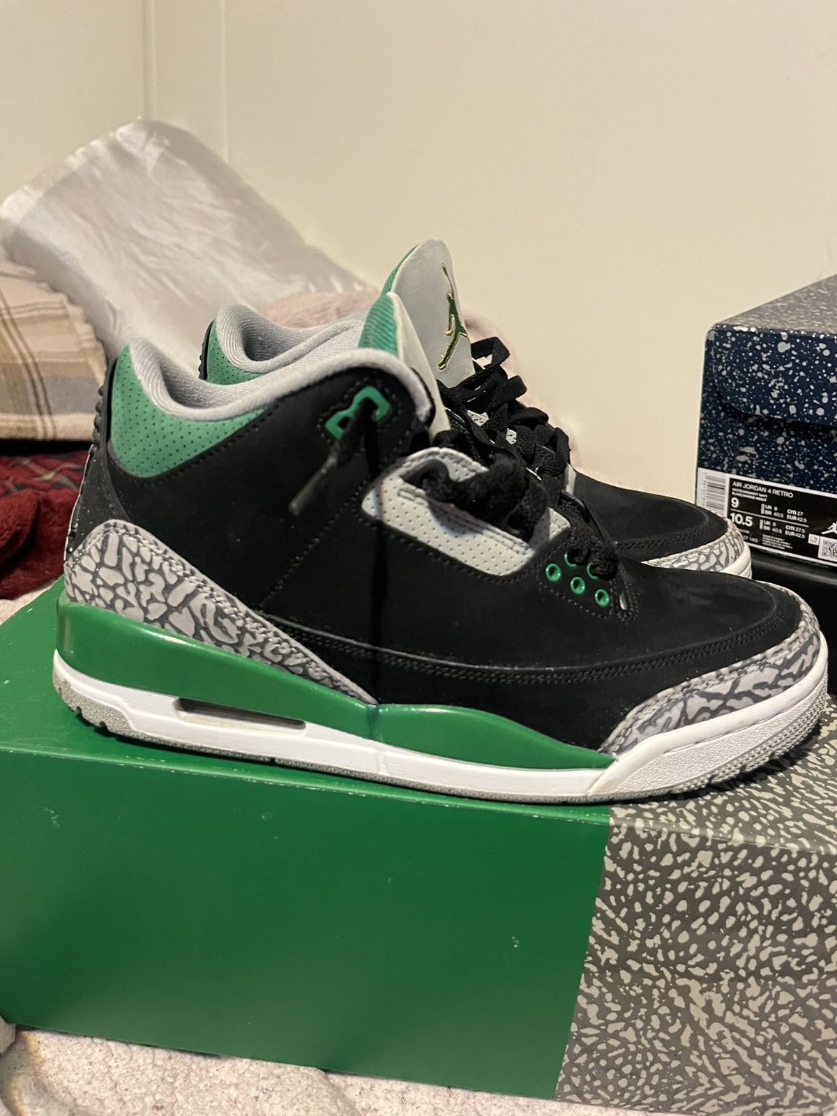 Jordan Brand × Nike jordan 3 pine green Size US 8 / EU 41 - 2 Thumbnail