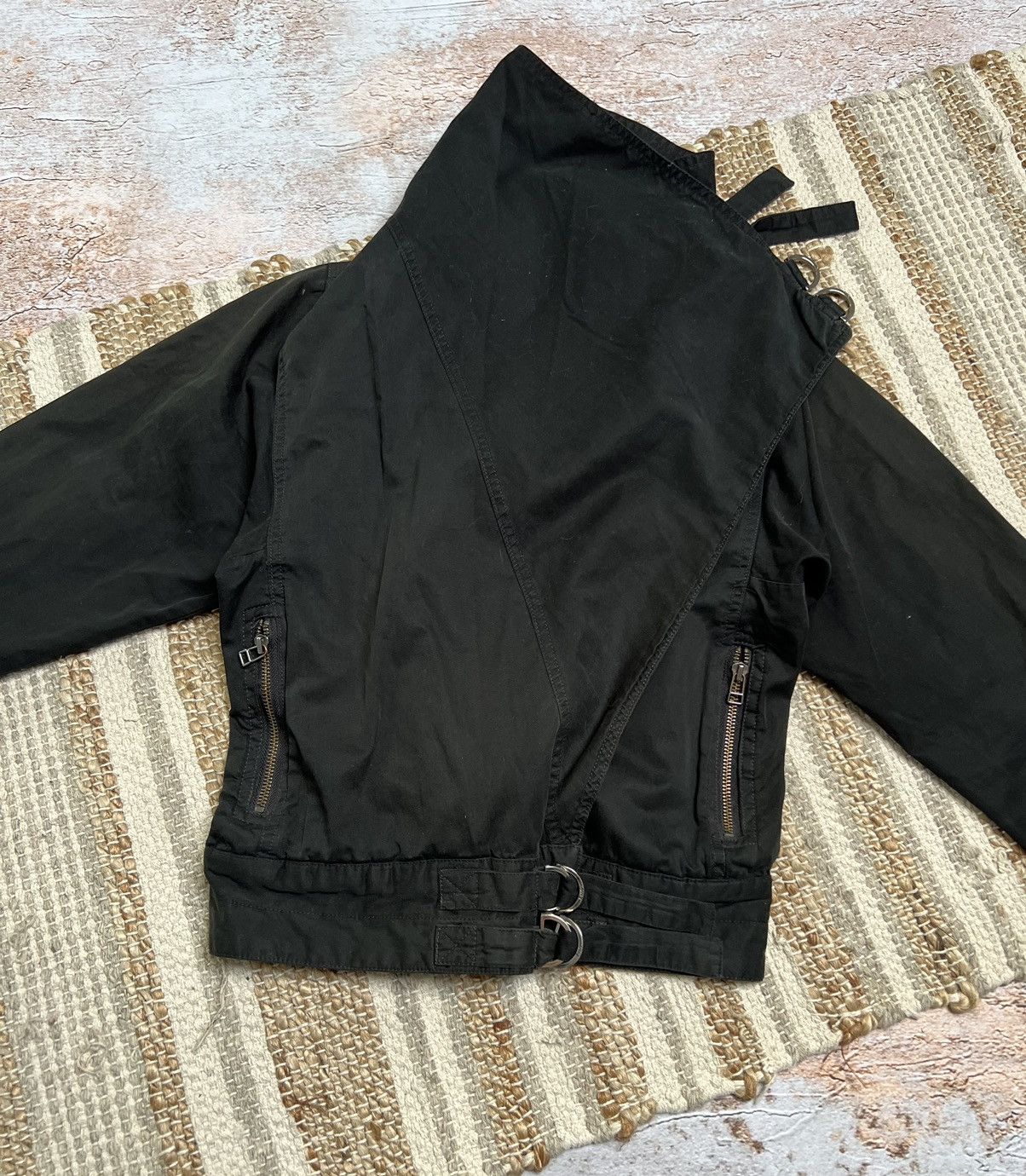Japanese Brand Vintage asymmetrical light jacket Size S / US 4 / IT 40 - 3 Thumbnail