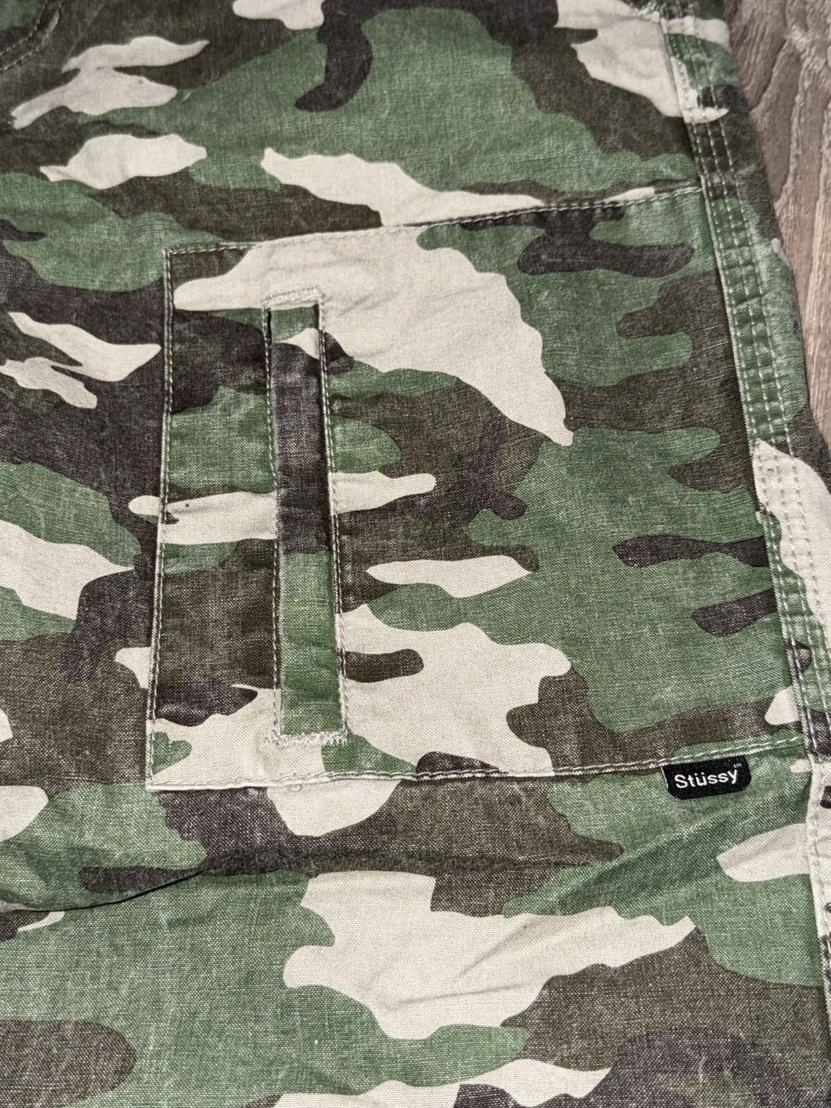 Stussy Stussy Camo Pants Size US 29 - 4 Thumbnail