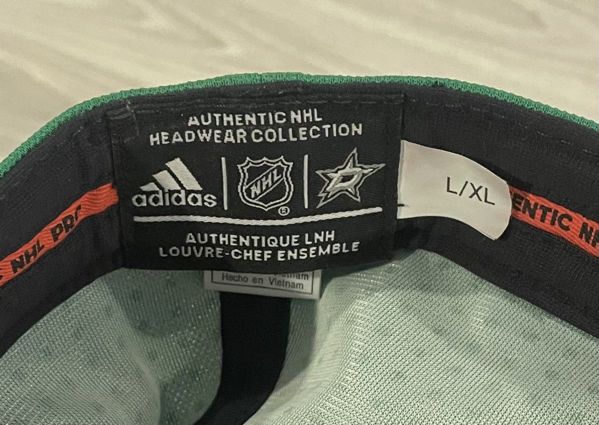 Adidas Adidas NHL Dallas Stars Authentic Green Hat Men’s Size L/XL Size ONE SIZE - 7 Thumbnail