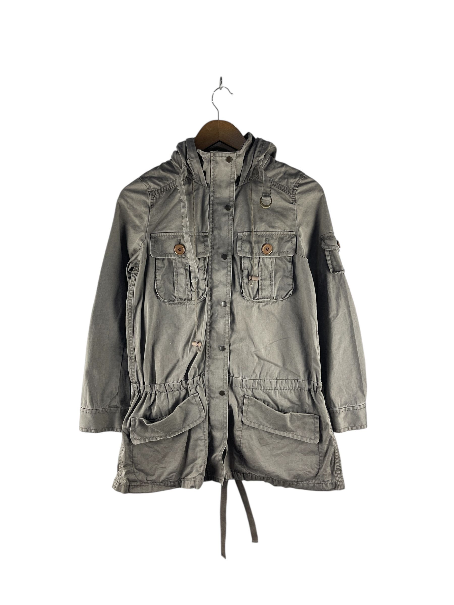 Jil Stuart Jil Stuart Parka Hoodies Jacket Size US S / EU 44-46 / 1 - 1 Thumbnail