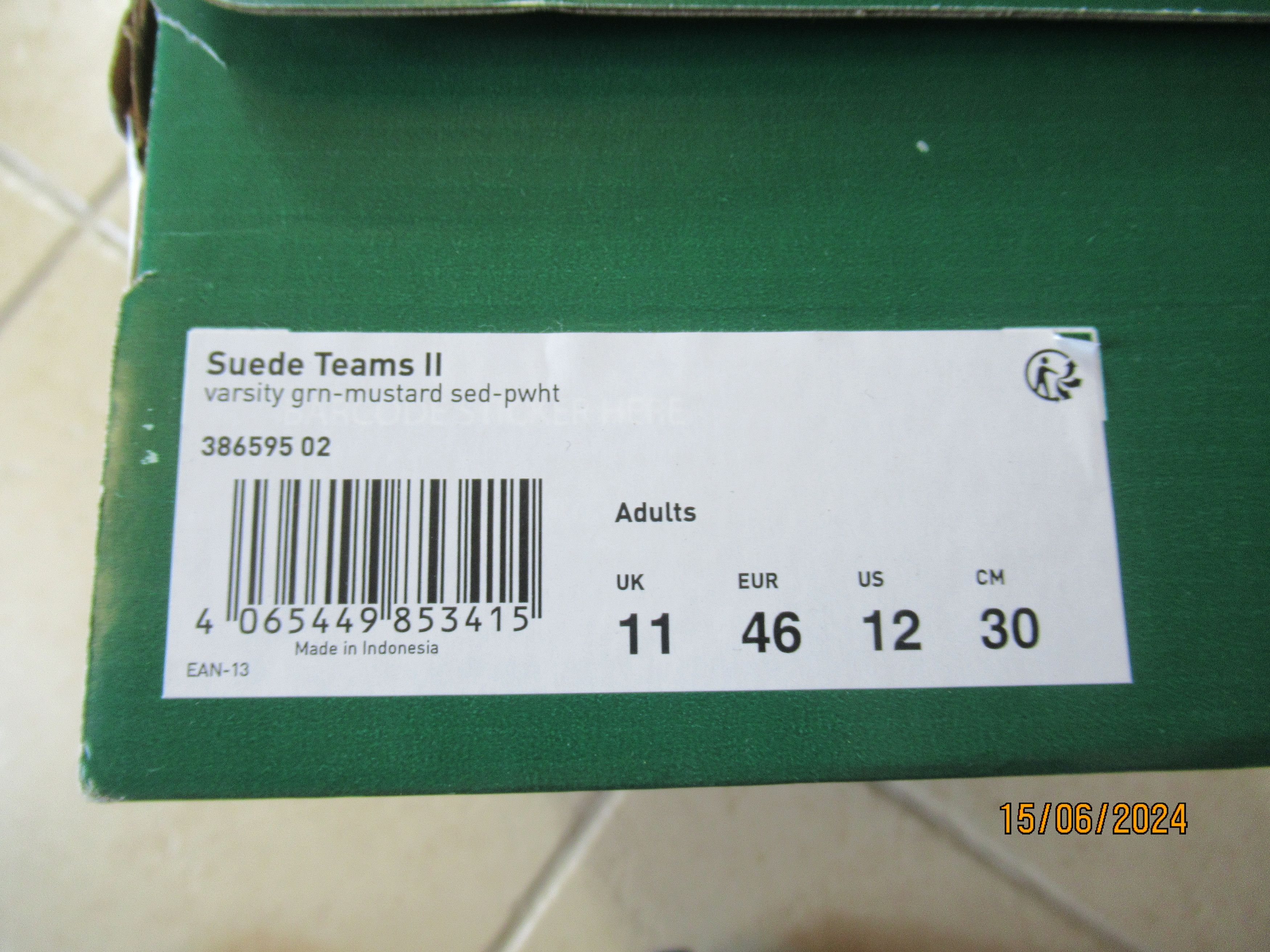 Puma Puma Suede Teams II Size US 12 / EU 45 - 7 Thumbnail
