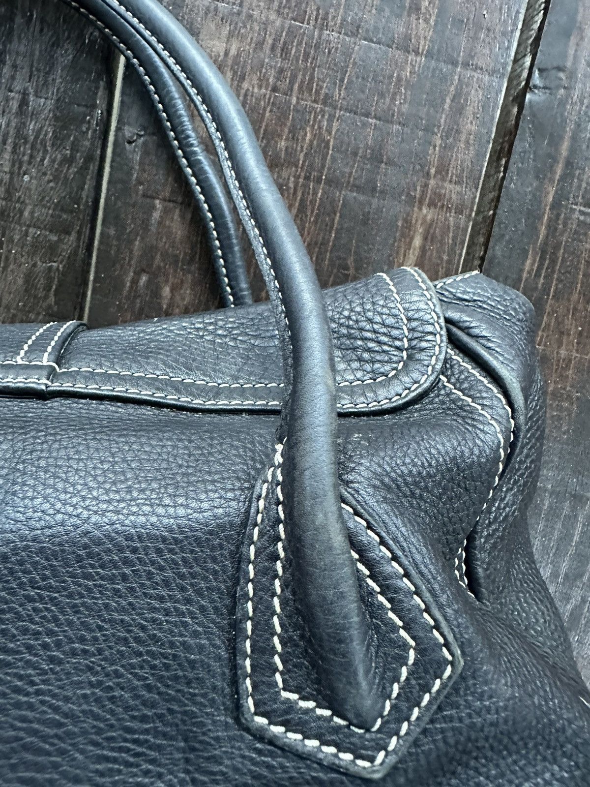 Celine Celine black leather shoulder bag Size ONE SIZE - 11 Thumbnail