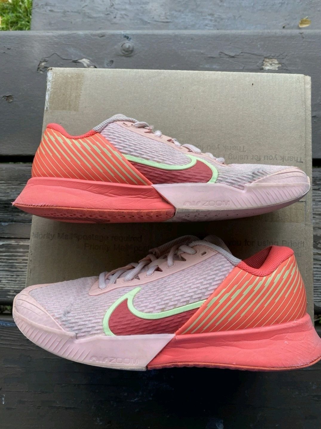 Nike Wmns Nike NikeCourt Vapor Pro 2 Pink Bloom Adobe Size 8 Size US 8 / IT 38 - 3 Thumbnail