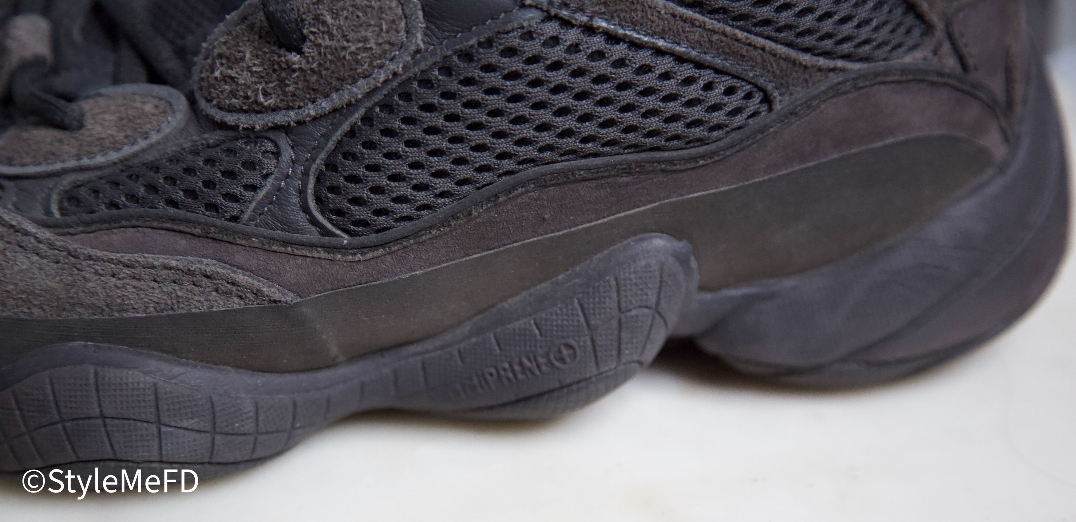 Adidas ADIDAS X YEEZY 500 SUEDE SNEAKERS IN "UTILITY BLACK" Size US 8.5 / EU 41-42 - 7 Thumbnail