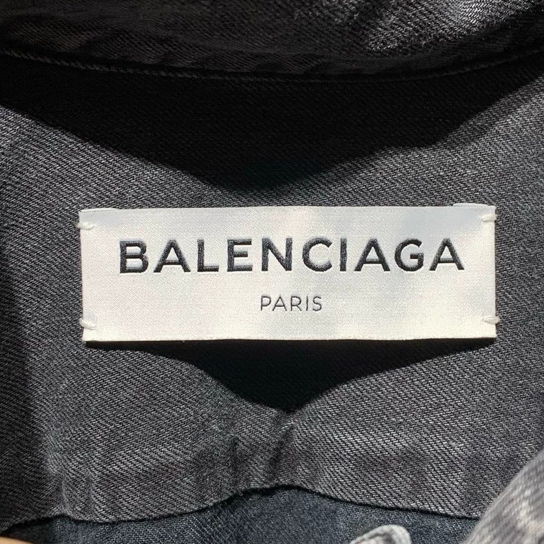 Balenciaga Balenciaga size 34 Denim Shirt Size S / US 4 / IT 40 - 3 Thumbnail