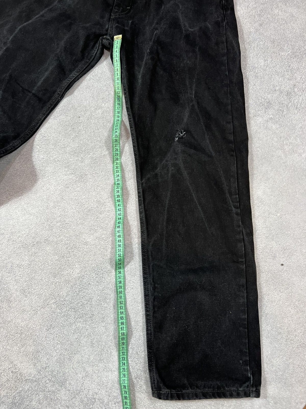 Japanese Brand VTG HYSTERIC GLAMOUR RICK OWENS STYLE LEVIS HYPE Y2K JEANS Size US 34 / EU 50 - 9 Thumbnail