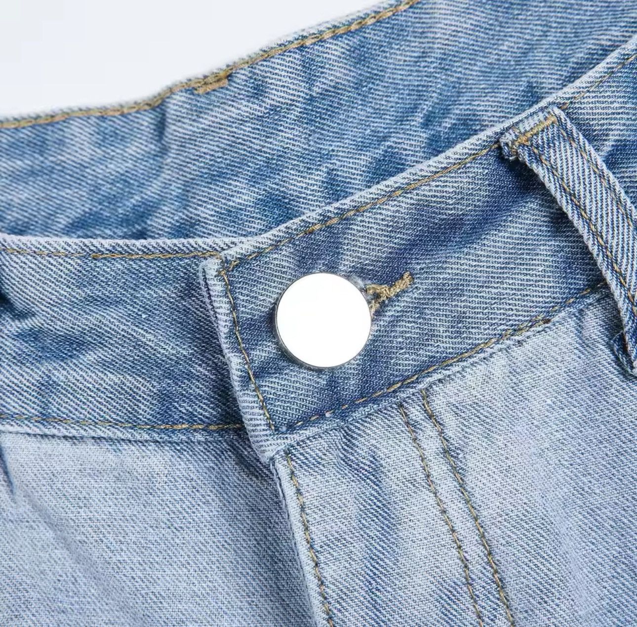 Japanese Brand × Vintage Streetwear straight loose punk style jeans Size US 32 / EU 48 - 8 Thumbnail