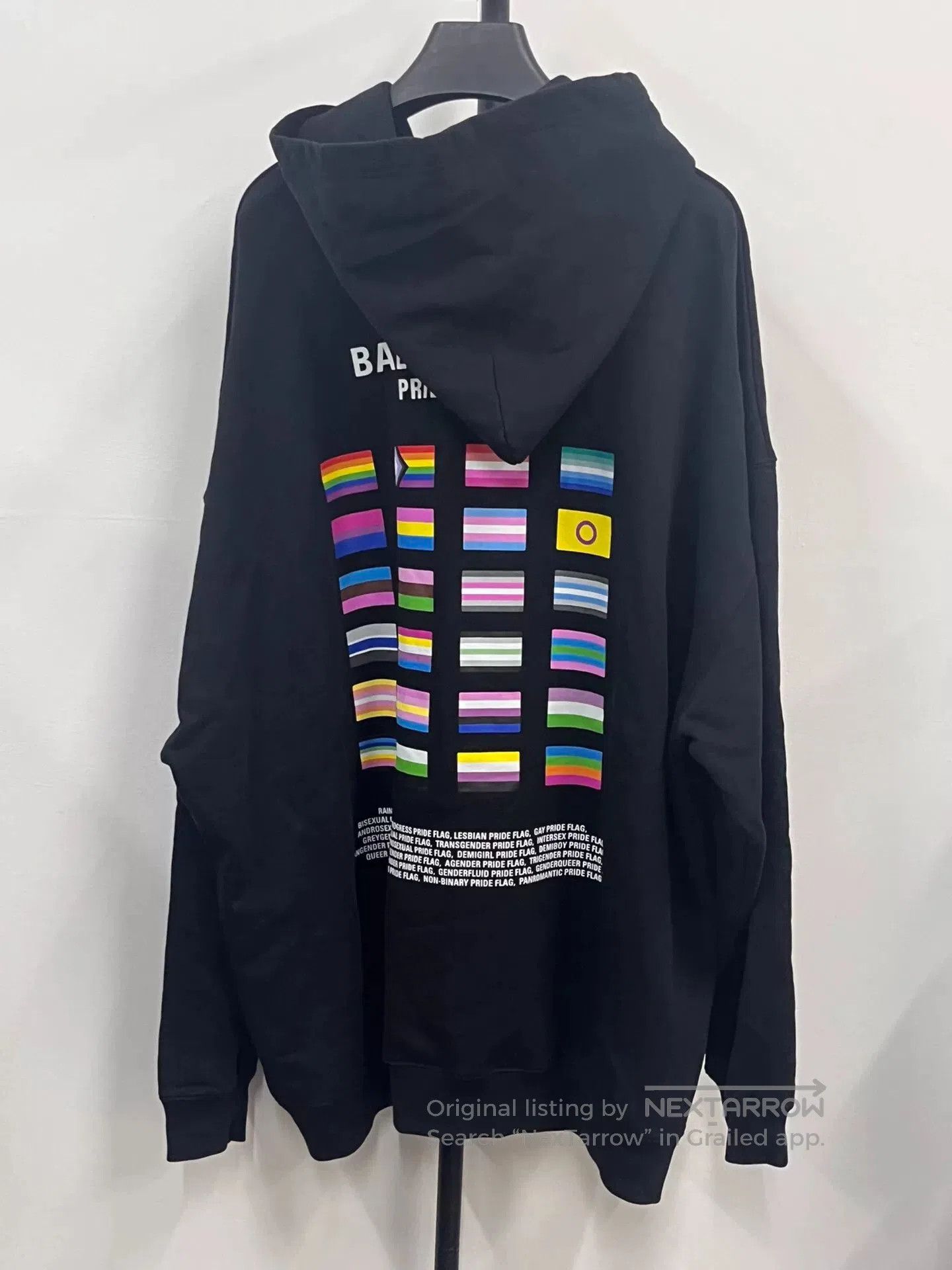 Balenciaga balenciaga flags logo printed hoodie. Size US XS / EU 42 / 0 - 2 Thumbnail