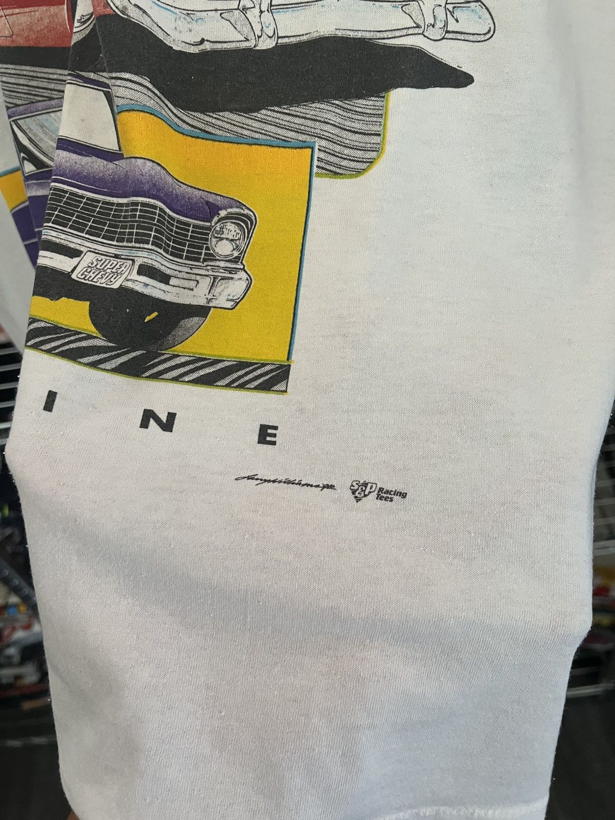 Chevrolet 90s Super Chevy Magazine Car Racing Tee Size US L / EU 52-54 / 3 - 3 Thumbnail