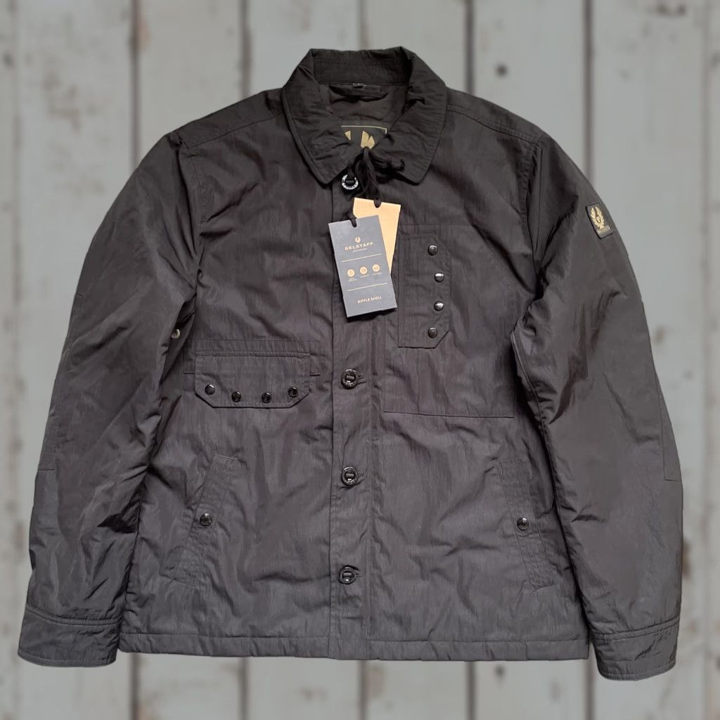 Belstaff Belstaff Ripple Shell Jacket Black L Mens NWT Size US L / EU 52-54 / 3 - 1 Thumbnail