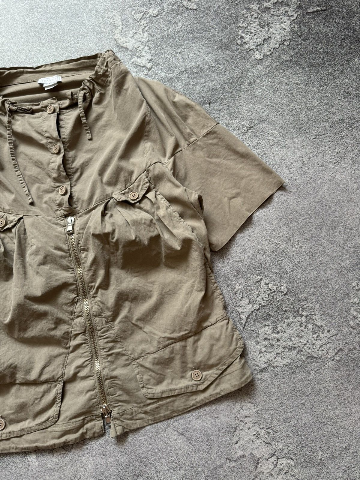 Transit × Vintage Transit par such size1 button up zip polo tee blouse T-shirt Size S / US 4 / IT 40 - 7 Thumbnail
