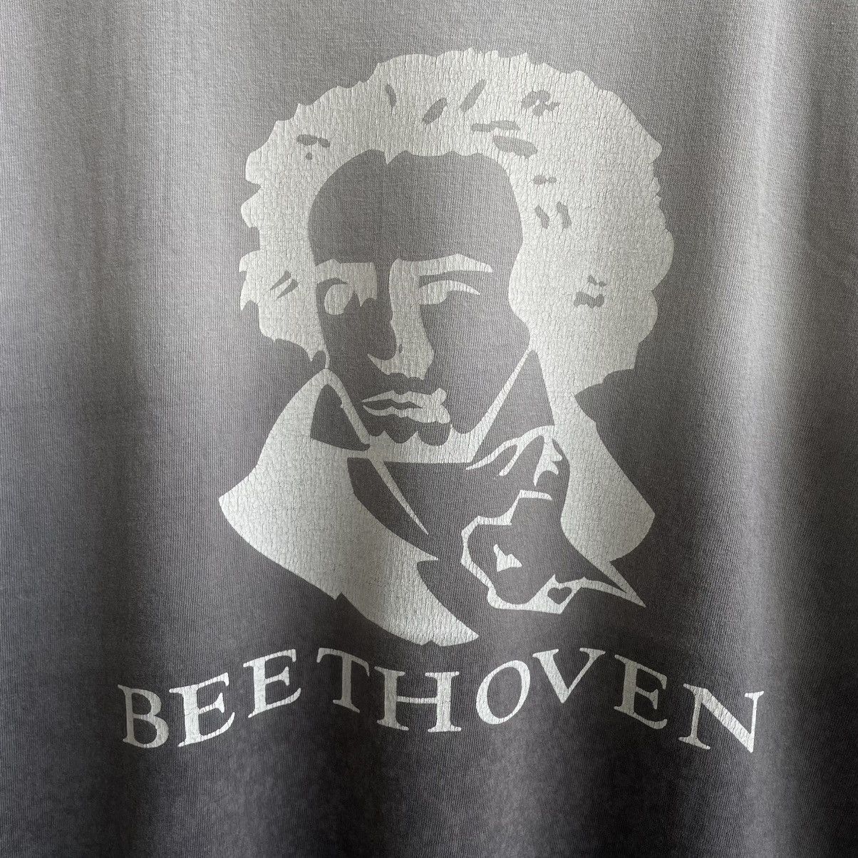 Bape Vintage 00's Distress "Bathing Ape Beethoven Dip Dye" Shirts Size US L / EU 52-54 / 3 - 8 Thumbnail
