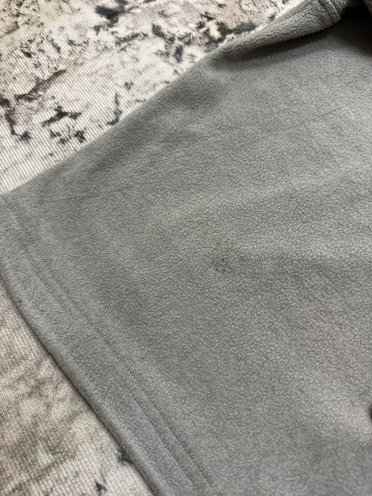 Nike × Vintage Vintage 90s Nike Swoosh Boxy Fleece Zip up Sweater Size US L / EU 52-54 / 3 - 12 Thumbnail