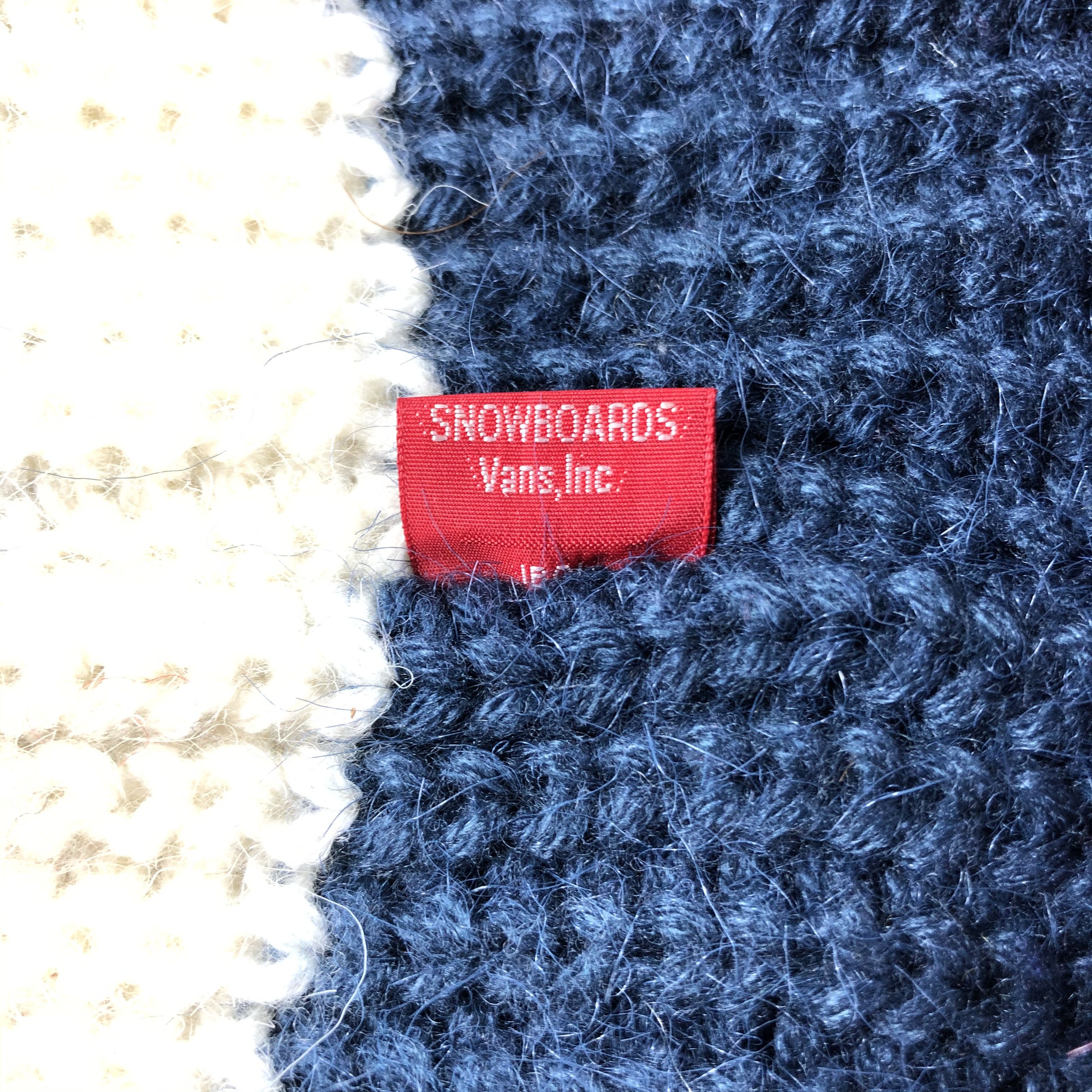 Vans × Vintage Vans Ribbed Bobble Beanie Snow Hat Snow Cap -D241 Size ONE SIZE - 7 Thumbnail