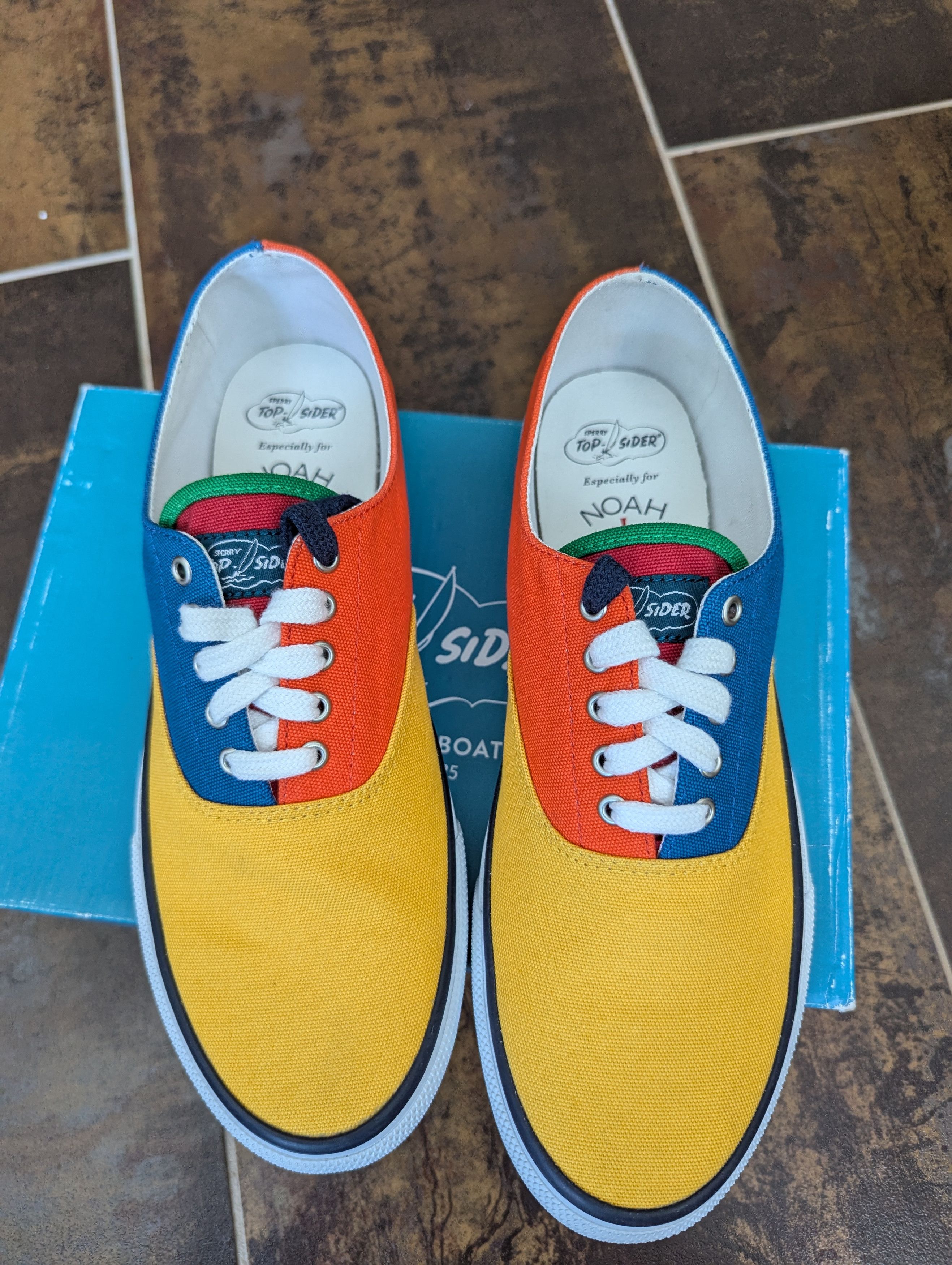 Noah × Sperry Noah X Sperry Mens Topsider Cloud Size US 8 / EU 41 - 9 Thumbnail