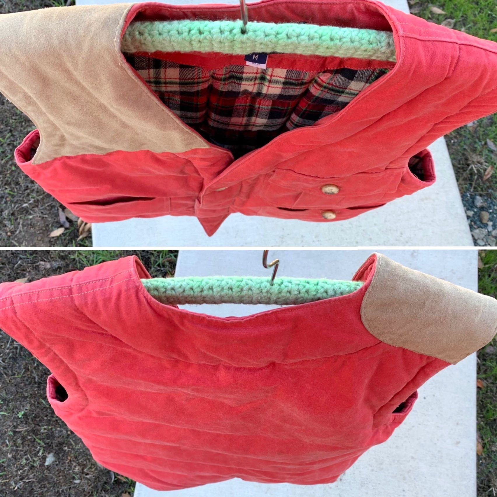 Ralph Lauren VINTAGE Ralph Lauren Vest Hunting Outdoor Plaid Lined Cotton M Men USA Shirt? Size US M / EU 48-50 / 2 - 3 Thumbnail