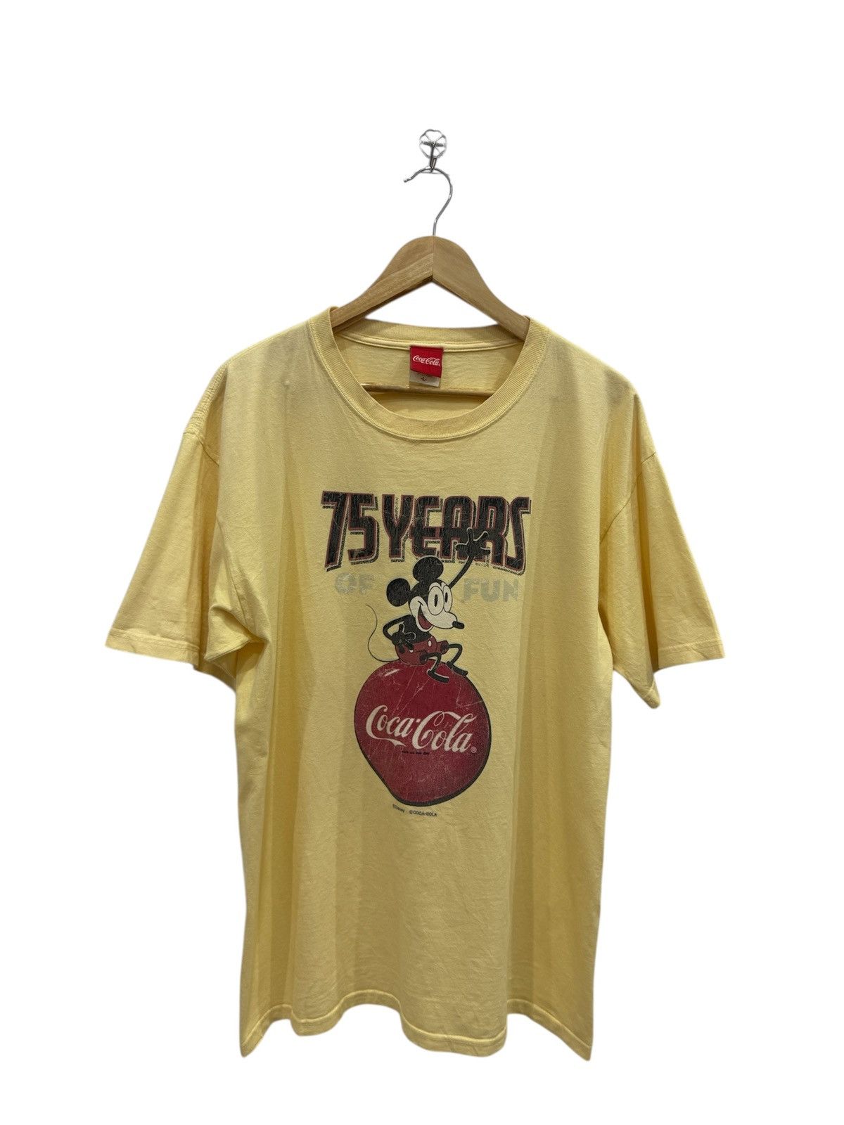 Coca Cola × Disney × Mickey Mouse Vintage 90’s Mickey x Coca Cola 75 Years Size US L / EU 52-54 / 3 - 1 Thumbnail
