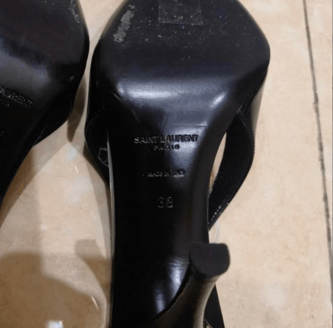 Saint Laurent Paris YSL Stiletto Heels Size US 8 / IT 38 - 5 Thumbnail