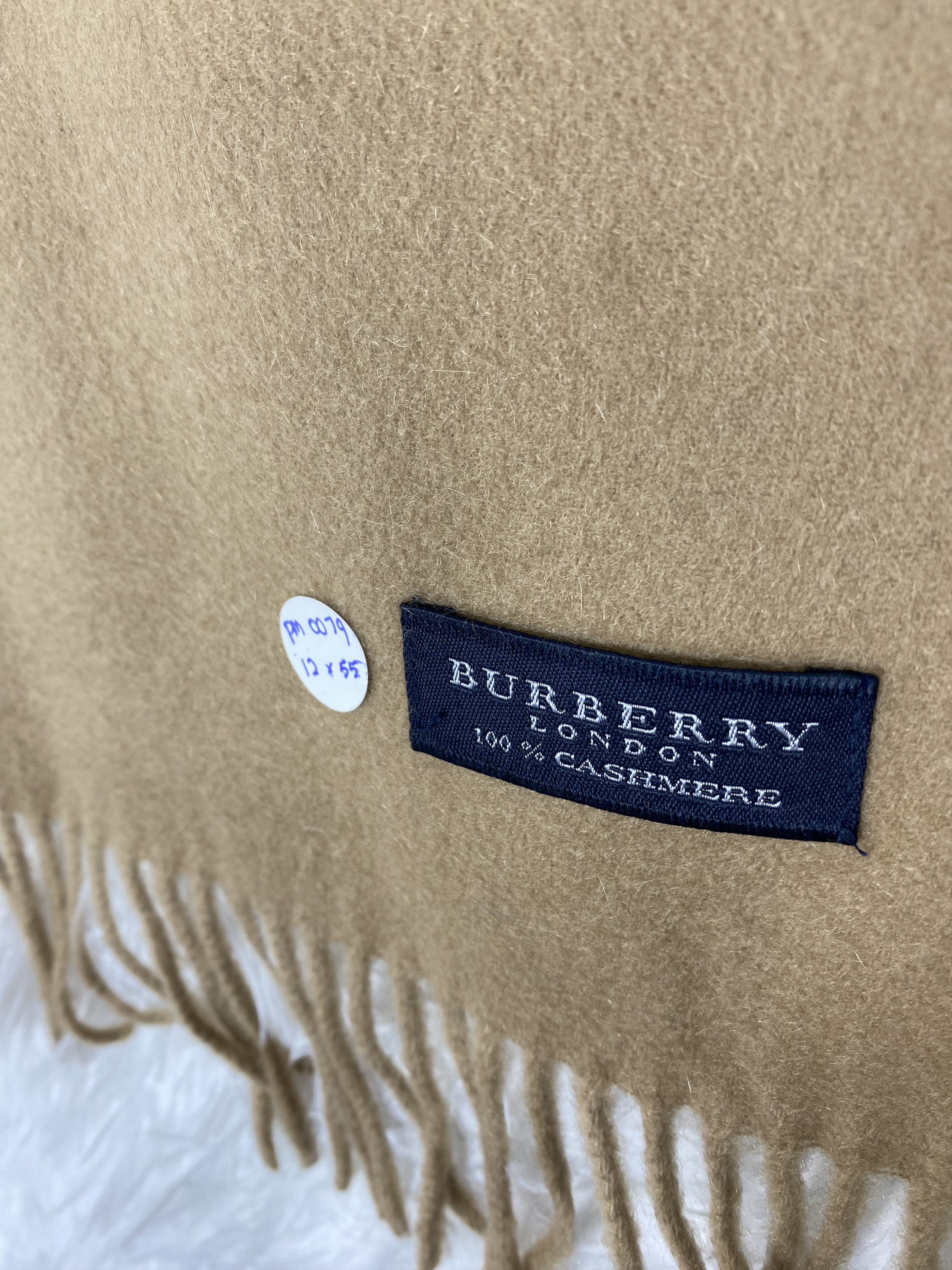 Burberry Vintage Burberry Scarf / Muffler Neckwear PM0079 Size ONE SIZE - 2 Thumbnail