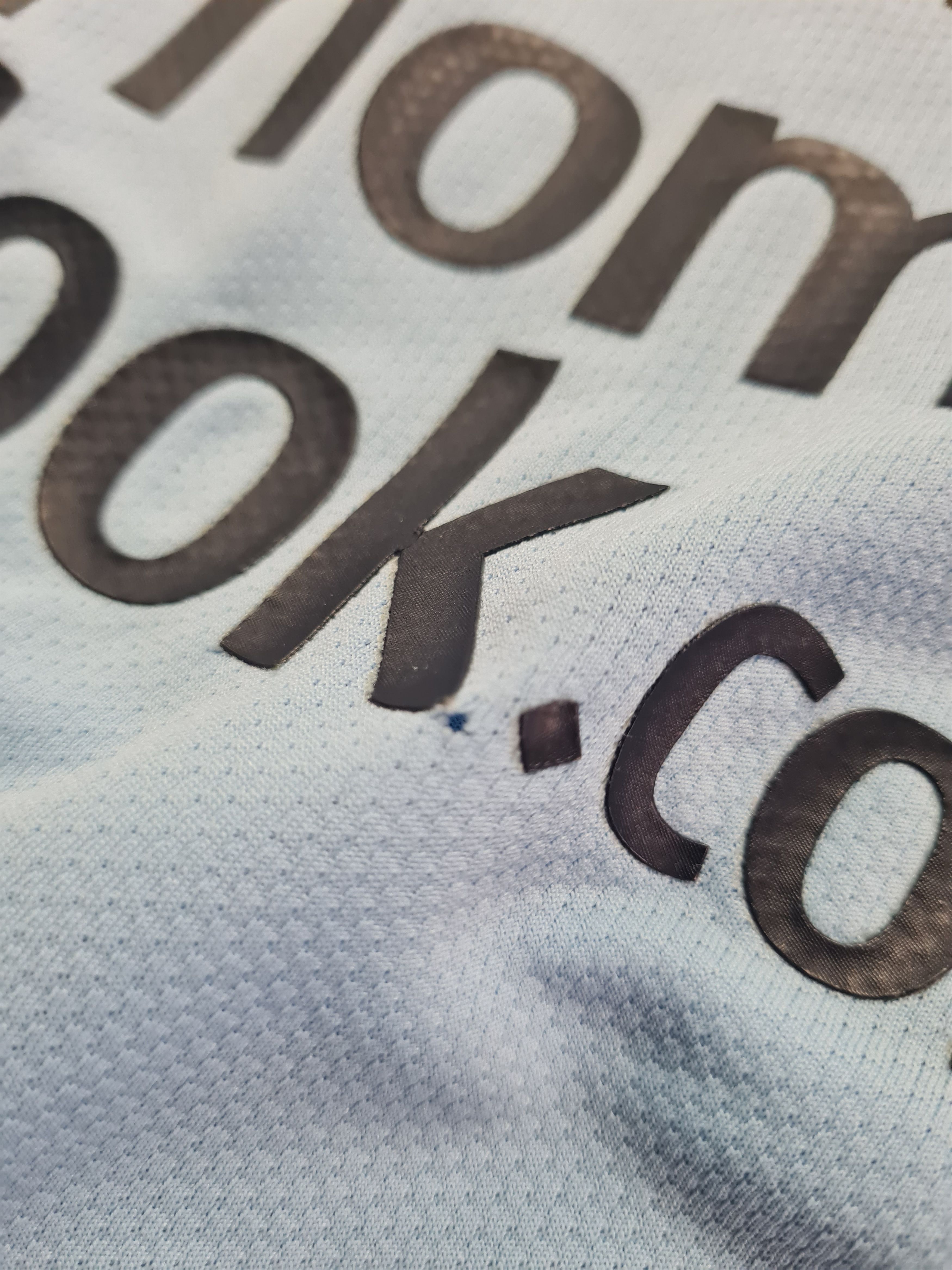 Le Coq Sportif Manchester City 08/09 #2 Richards Le Coq Sportif Thomas Cook Size US XL / EU 56 / 4 - 19 Thumbnail