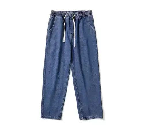 Japanese Brand 21SS Indigo Union Mid Blue Denim Casual Pants Size US 34 / EU 50 - 4 Thumbnail