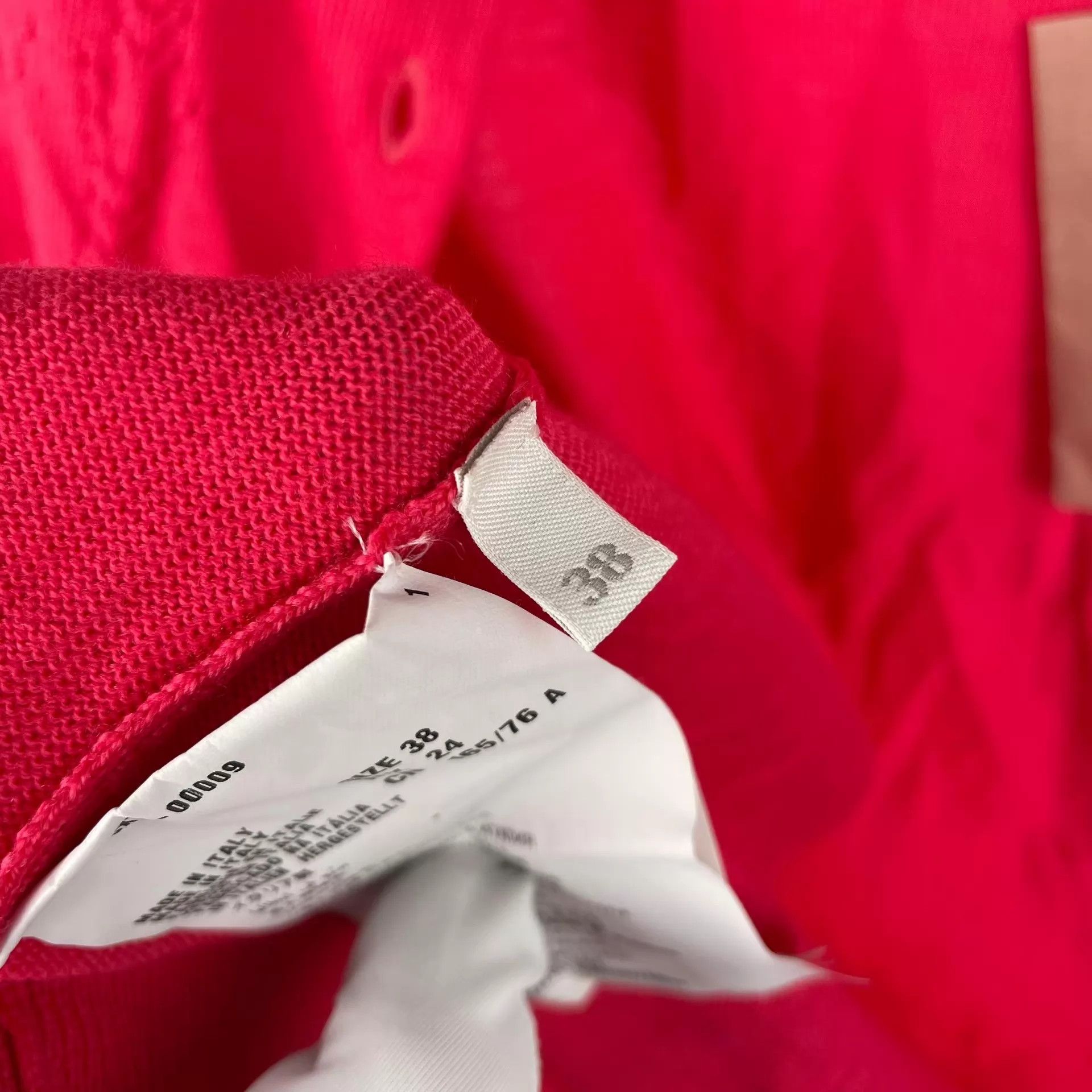 Miu Miu MIU MIU Red Long Sleeve Cardigan Size XS / US 0-2 / IT 36-38 - 5 Thumbnail