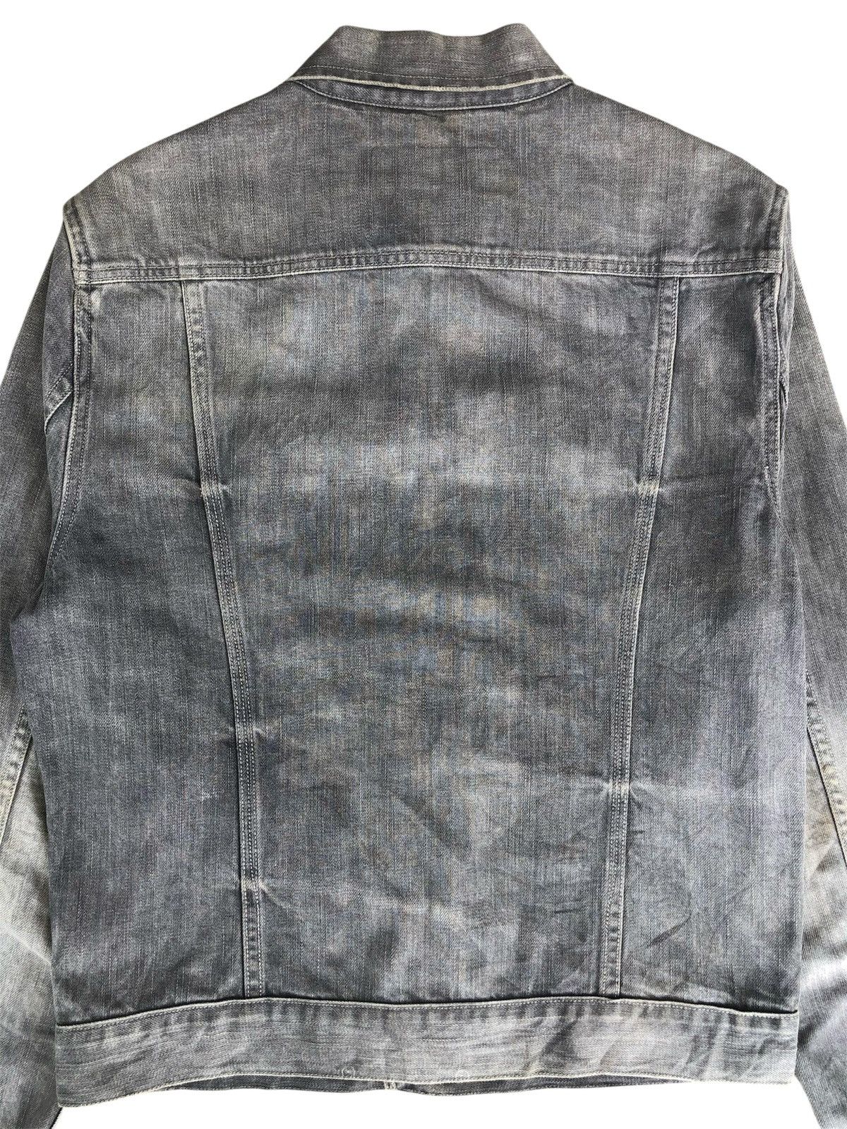 Allsaints Trucker Type 3 Allsaints Denim Jacket Distressed Size US M / EU 48-50 / 2 - 12 Thumbnail