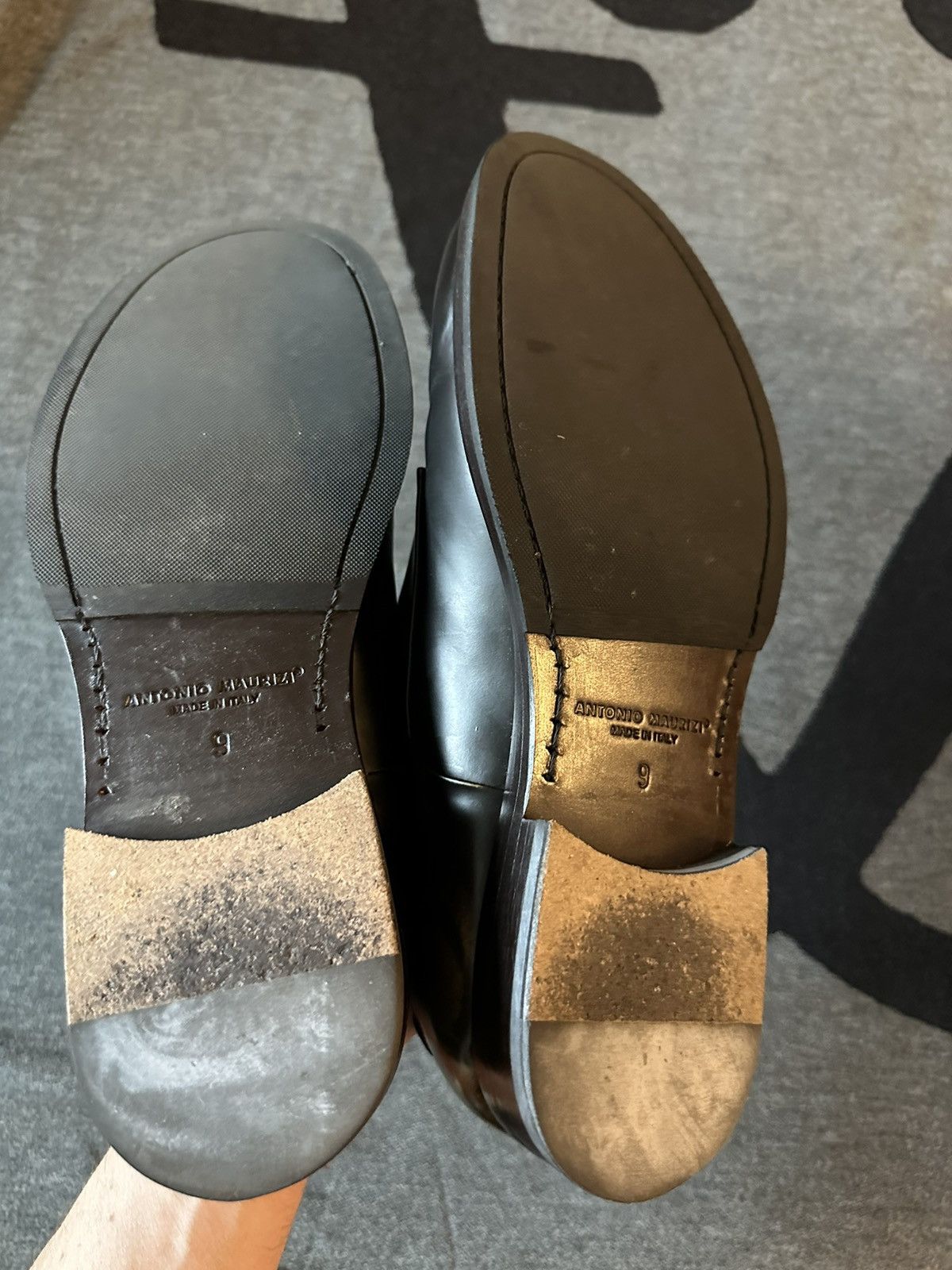 Antonio Maurizi Antonio Maurizi Black/camo Leather Derby shoes size 9 Size US 8 / EU 41 - 12 Thumbnail