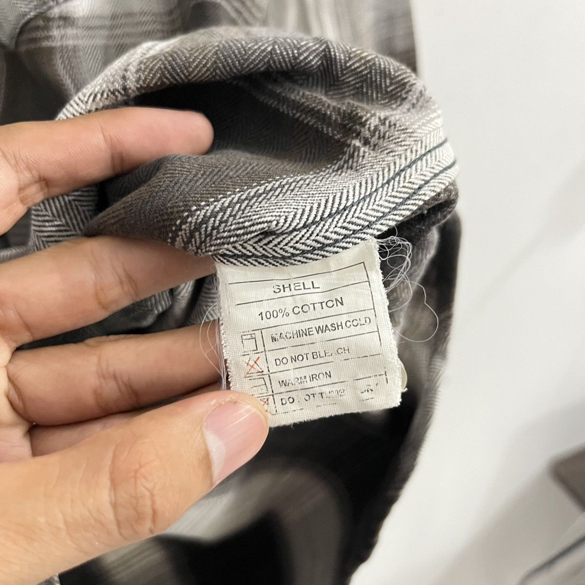 Japanese Brand Jungle Storm Heavy Cotton Flannel Shirt Size US L / EU 52-54 / 3 - 5 Thumbnail