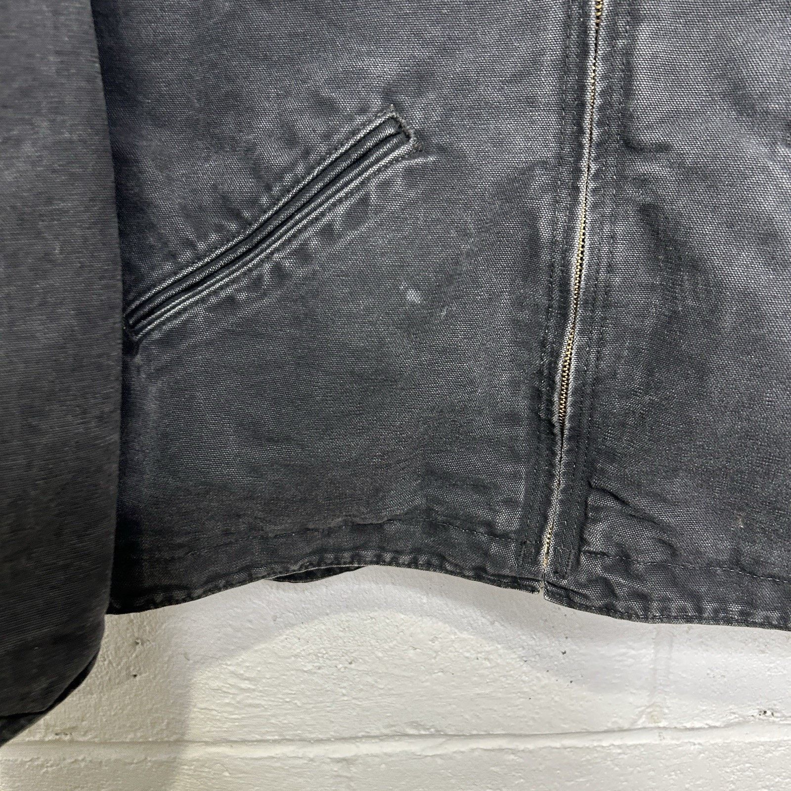 Carhartt Y2K Carhartt Sherpa-Lined Hooded Detroit Jacket “Black” Size L / US 10 / IT 46 - 4 Thumbnail