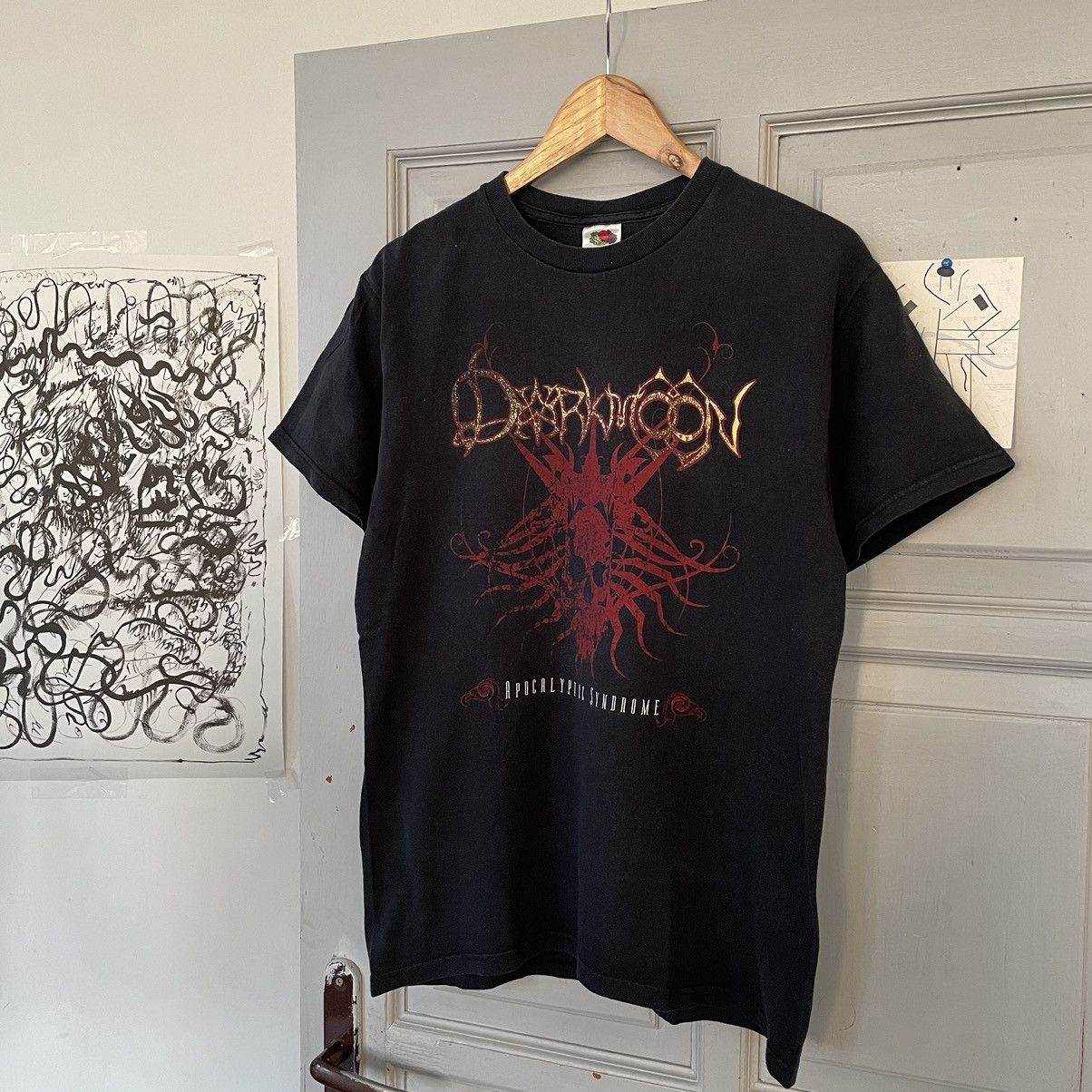 Band Tees × Vintage Vintage 00’s Darkmoon Apocalyptic syndromT-shirt Size US M / EU 48-50 / 2 - 2 Thumbnail