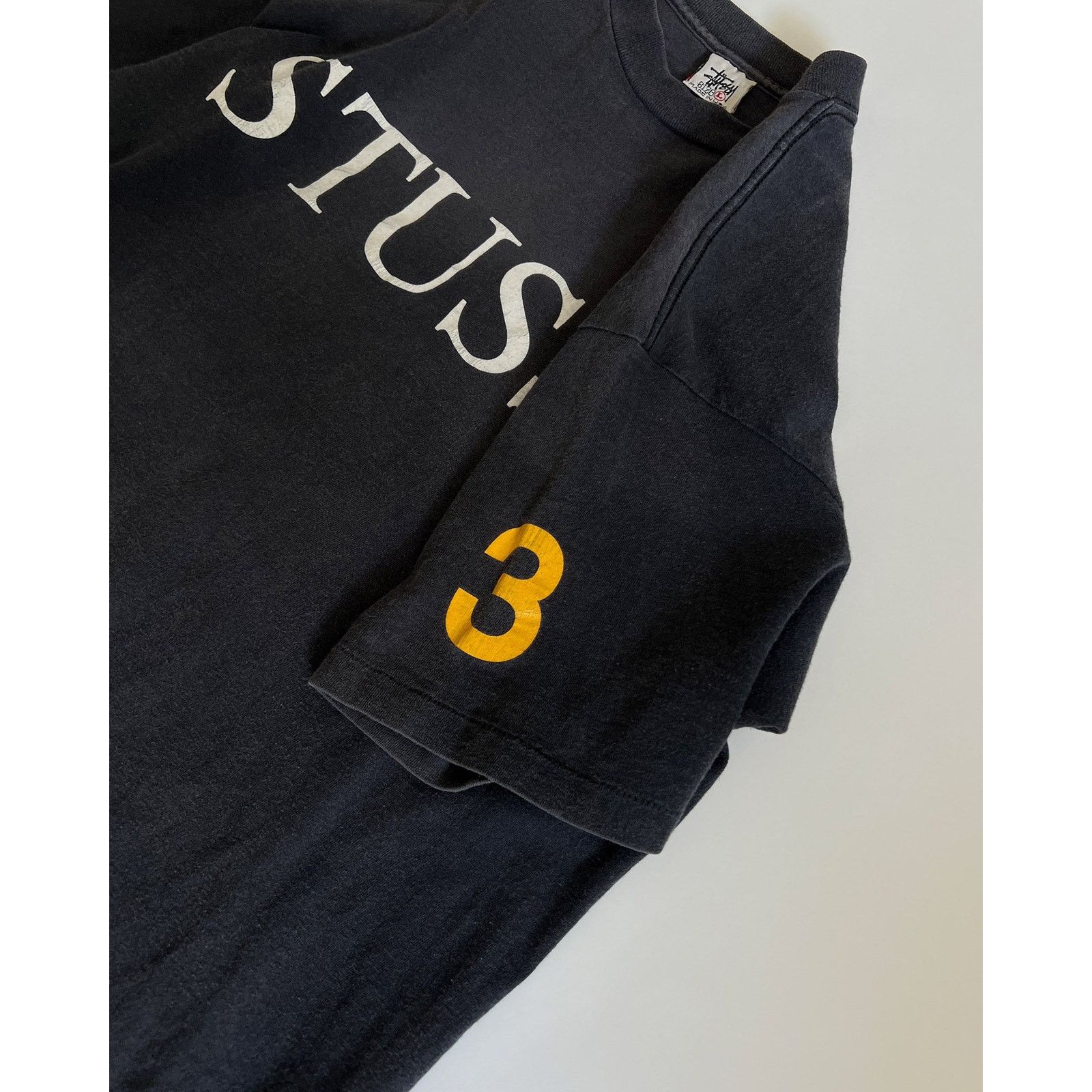 Stussy 1990s Stüssy Black "Ralph Lauren" T-Shirt Size US L / EU 52-54 / 3 - 3 Thumbnail