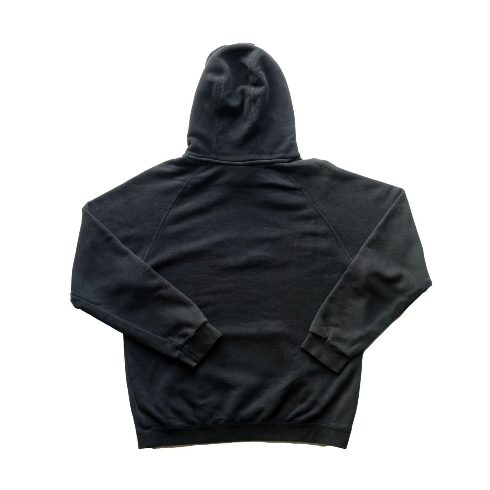 Adidas VINTAGE ADIDAS TREFOIL HOODIE BLACK SWEATSHIRT 90s Y2K CORE MENs S Size US S / EU 44-46 / 1 - 3 Thumbnail